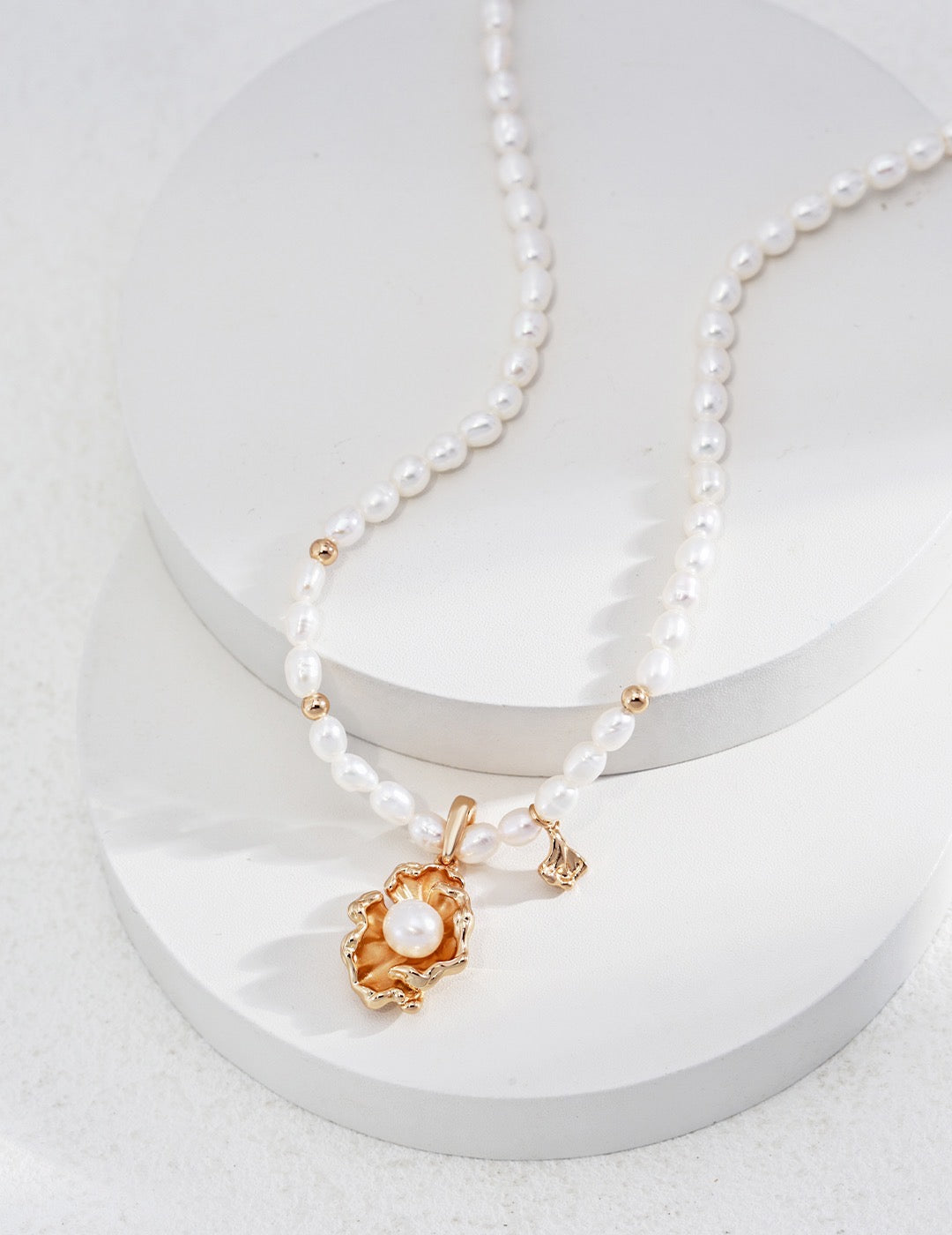 Wave Pearl Jewelry Set