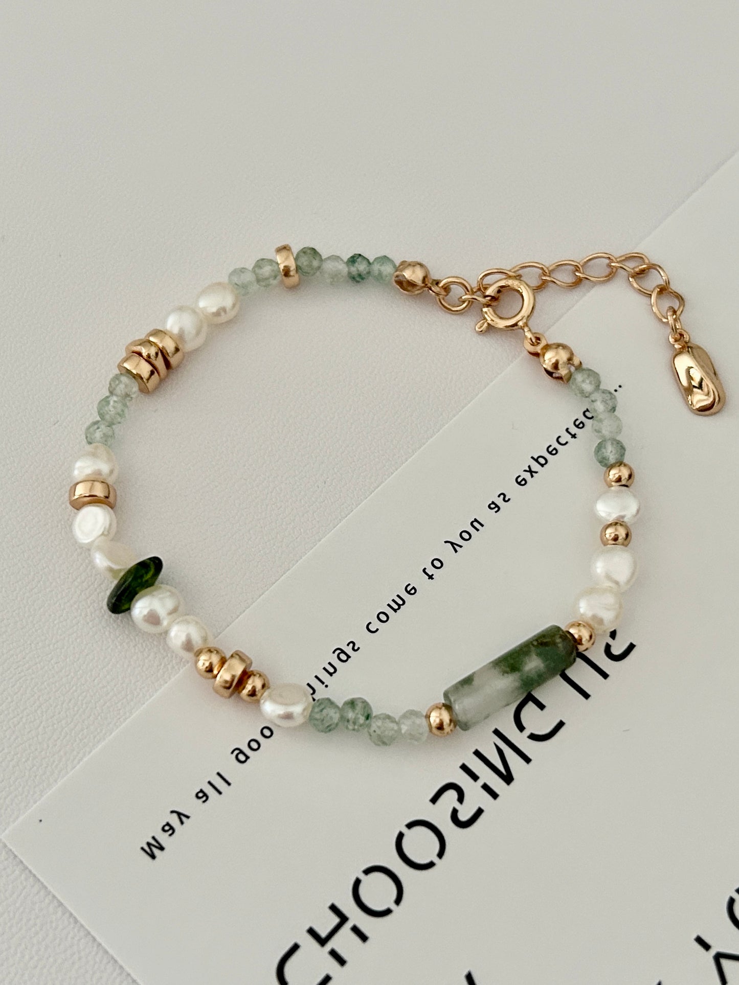 Icy Green Bracelet