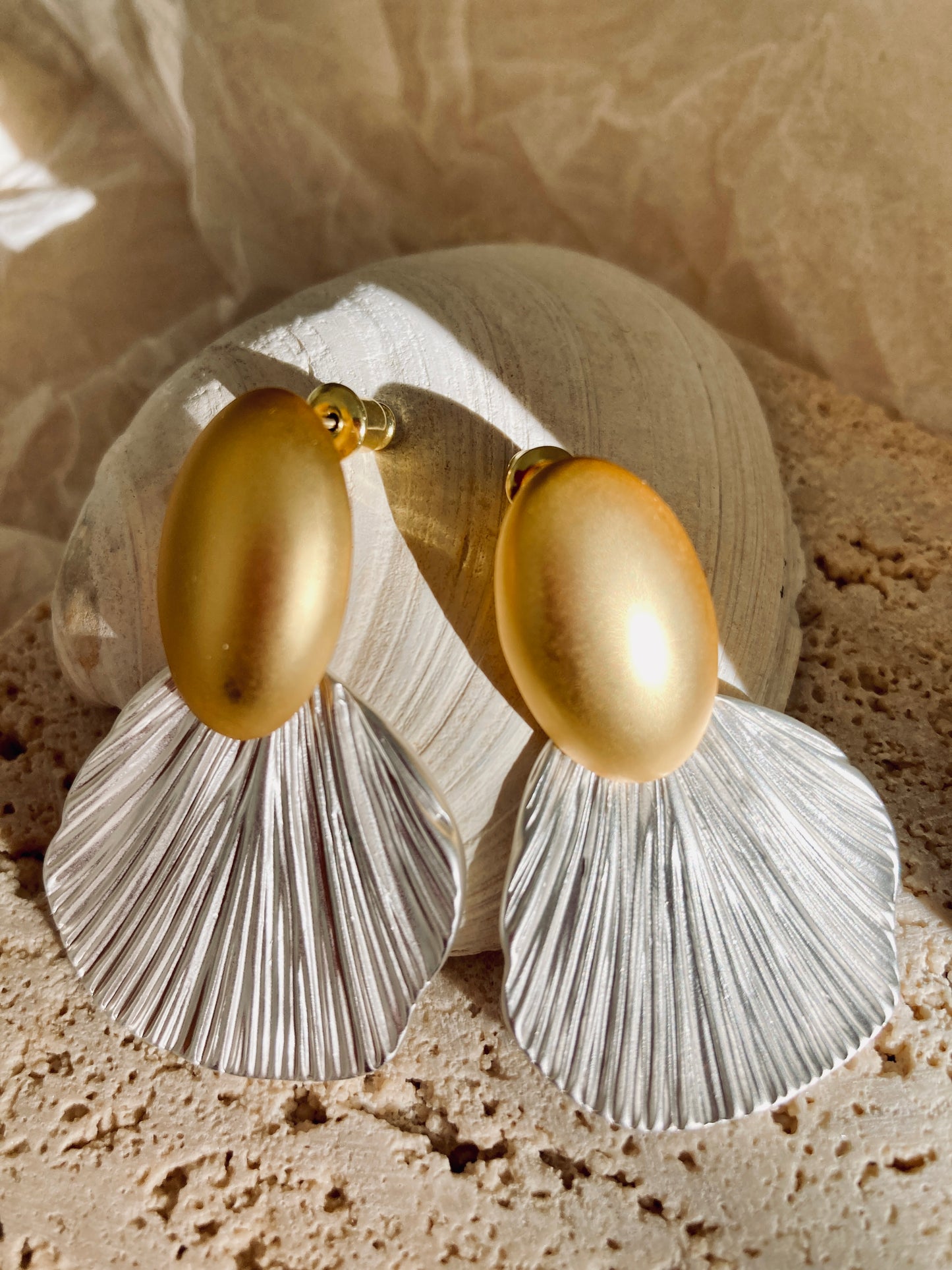 Shell inspired Earrings