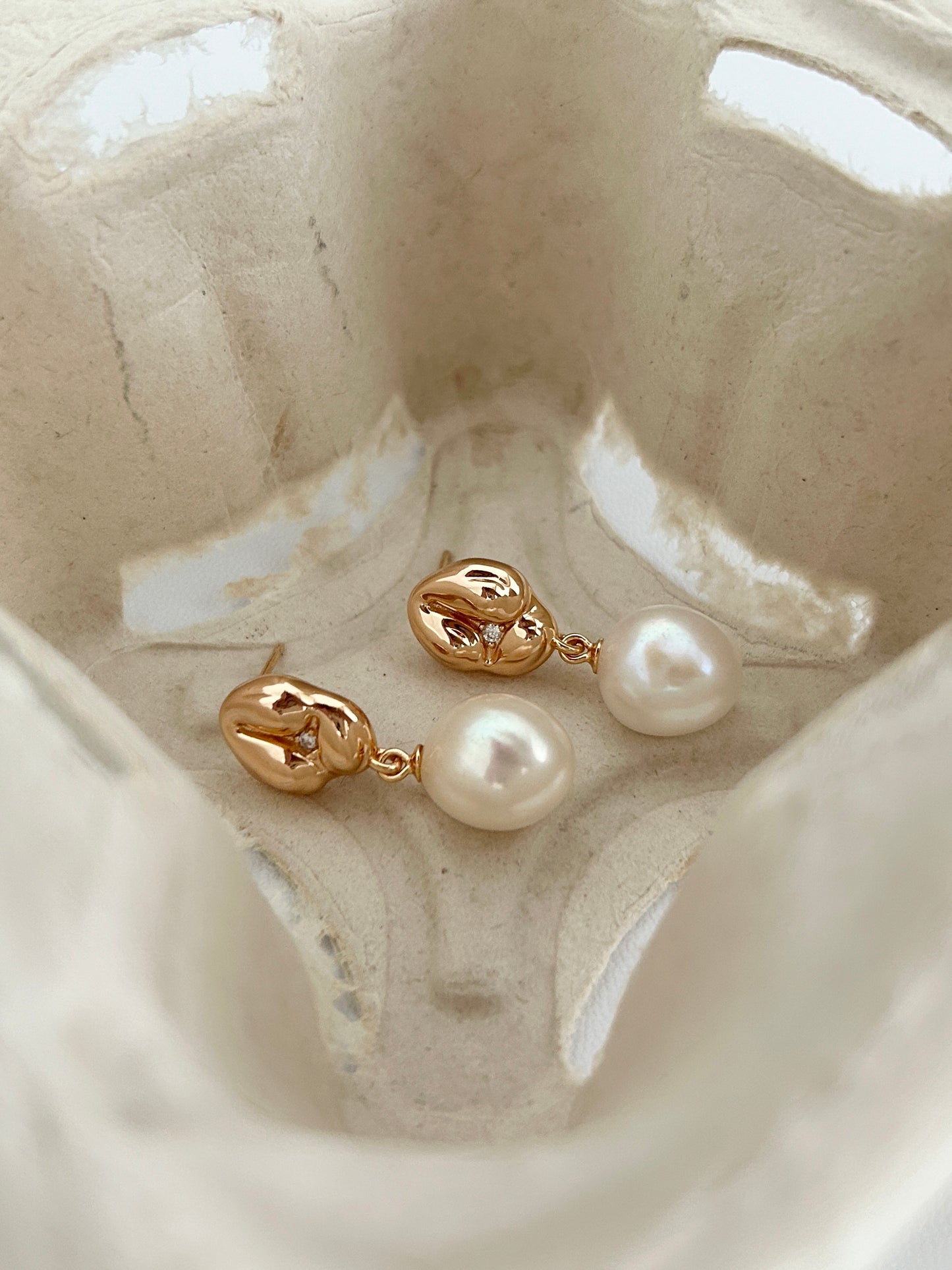 Baroque Pearl Earrings
