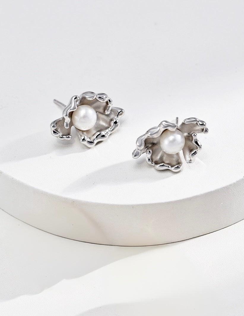 Wave Pearl Jewelry Set