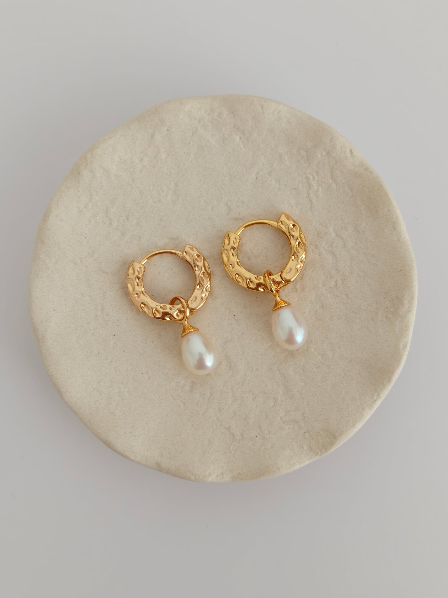 Vintage Natural Pearl Earrings