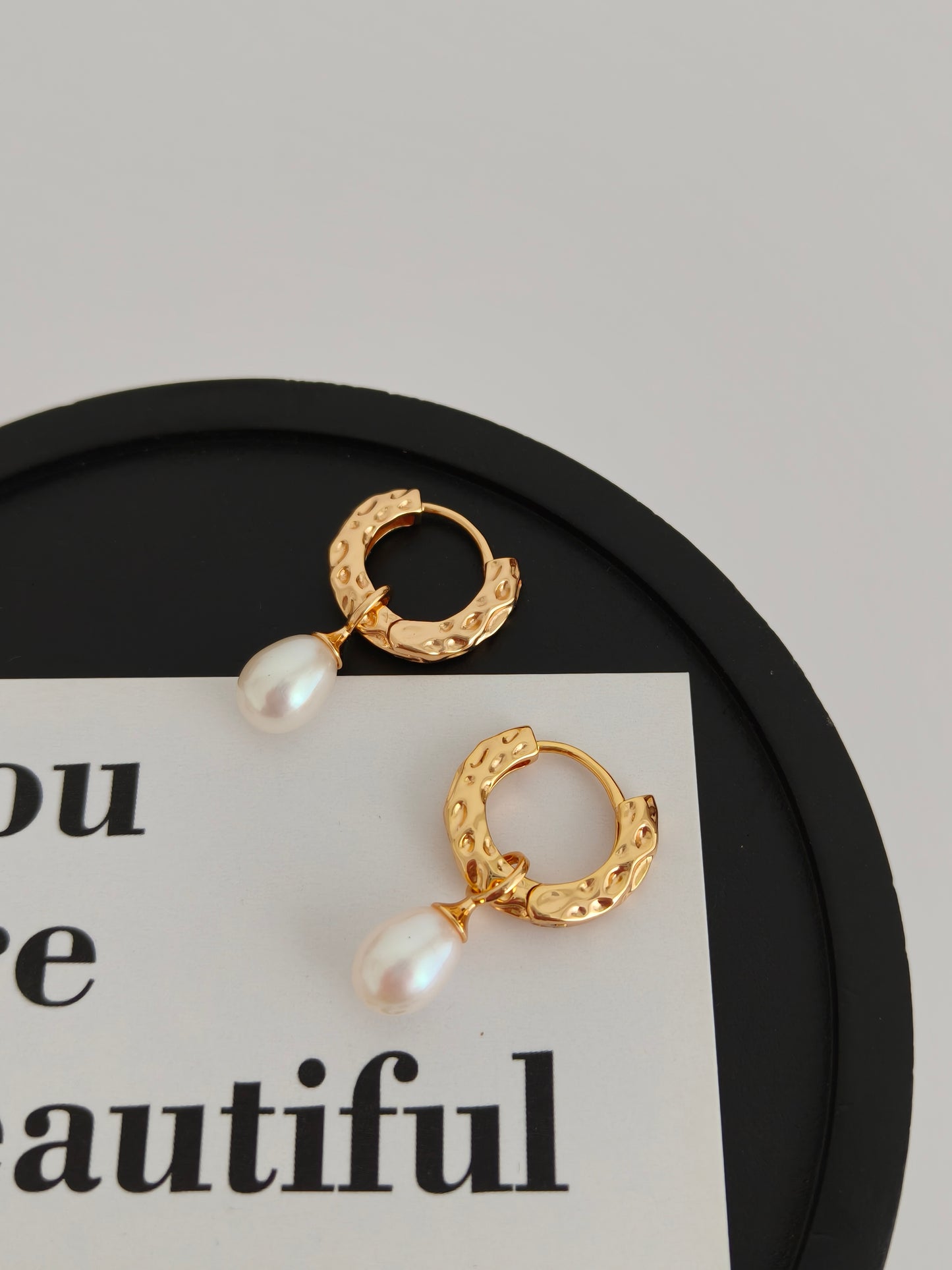 Vintage Natural Pearl Earrings