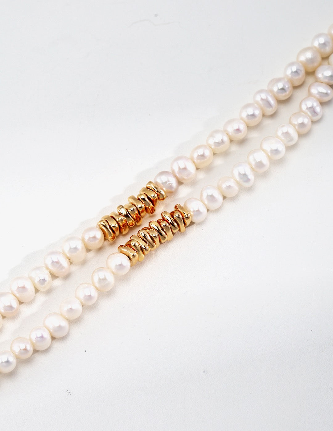 Pearl Necklace and Bracelet