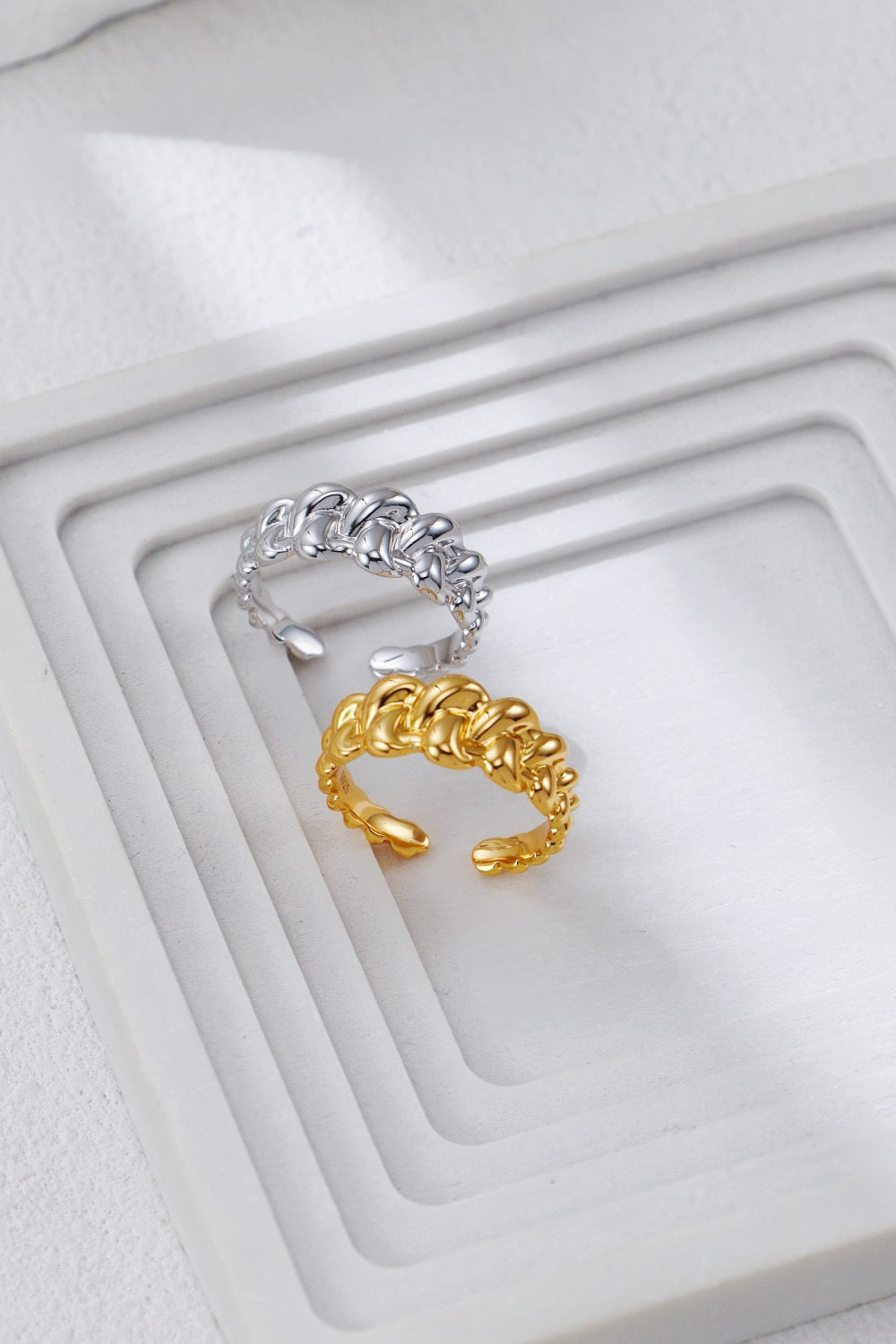 Braid Sterling Silver Ring