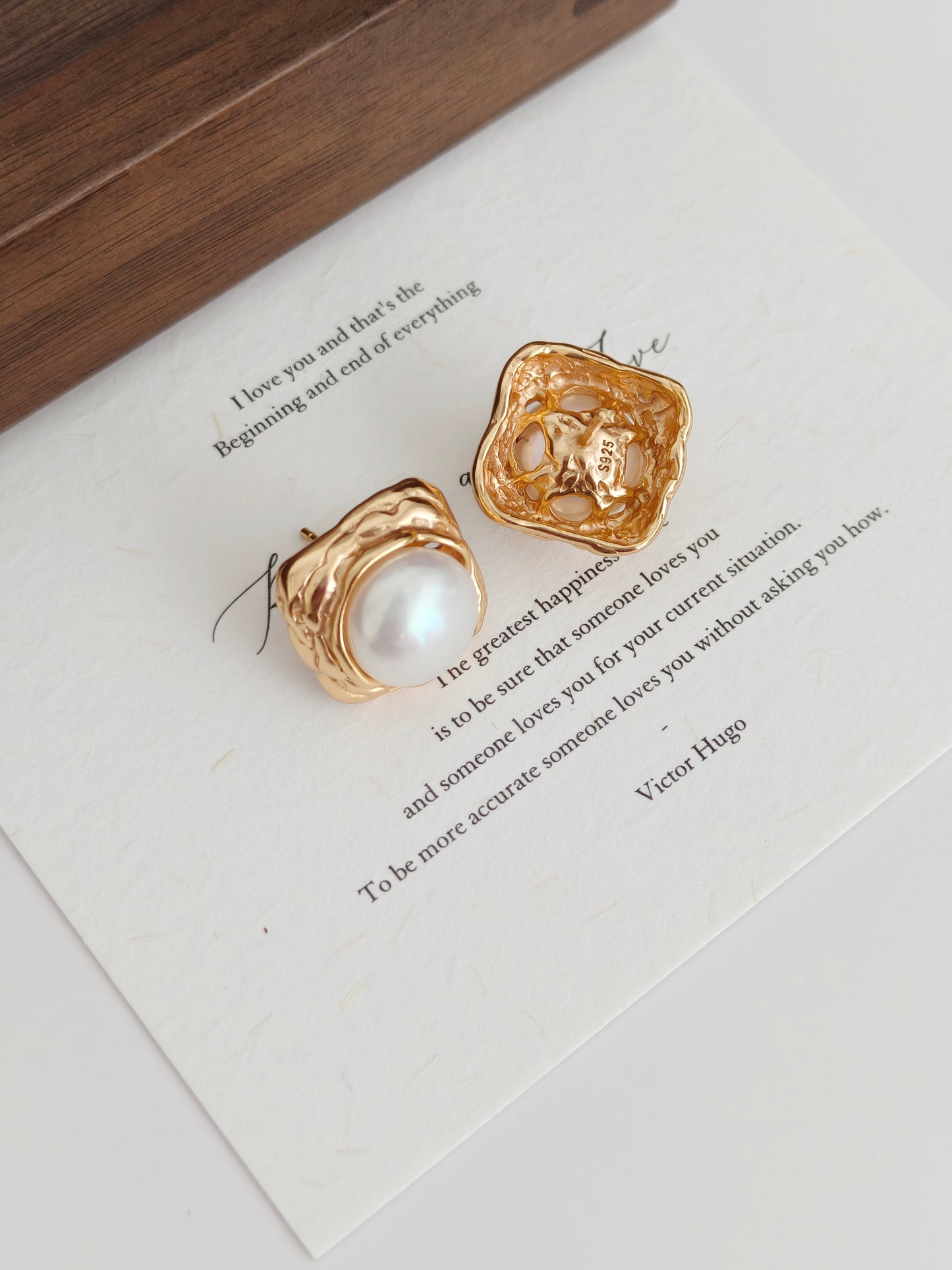 Lustre Elegance Pearl Studs