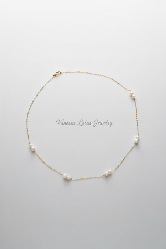 Minimalist Station Necklaces