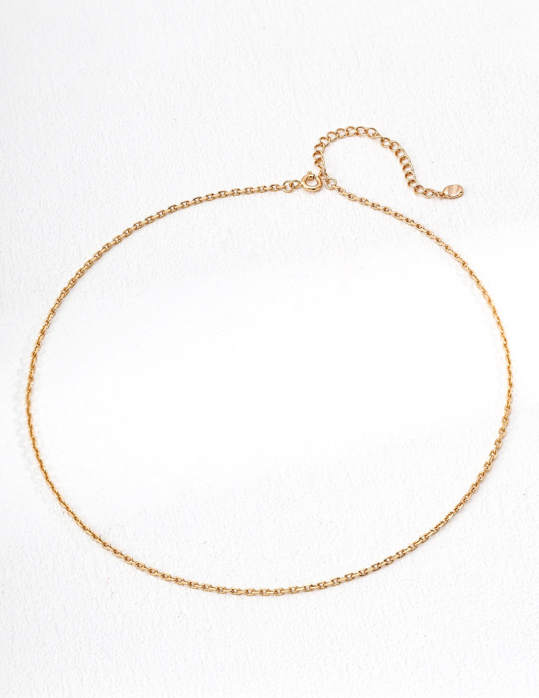 S925 Sterling Silver Adjustable Chain Necklace