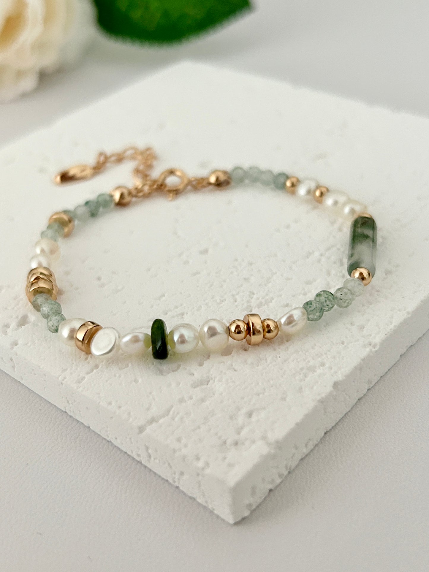 Icy Green Bracelet