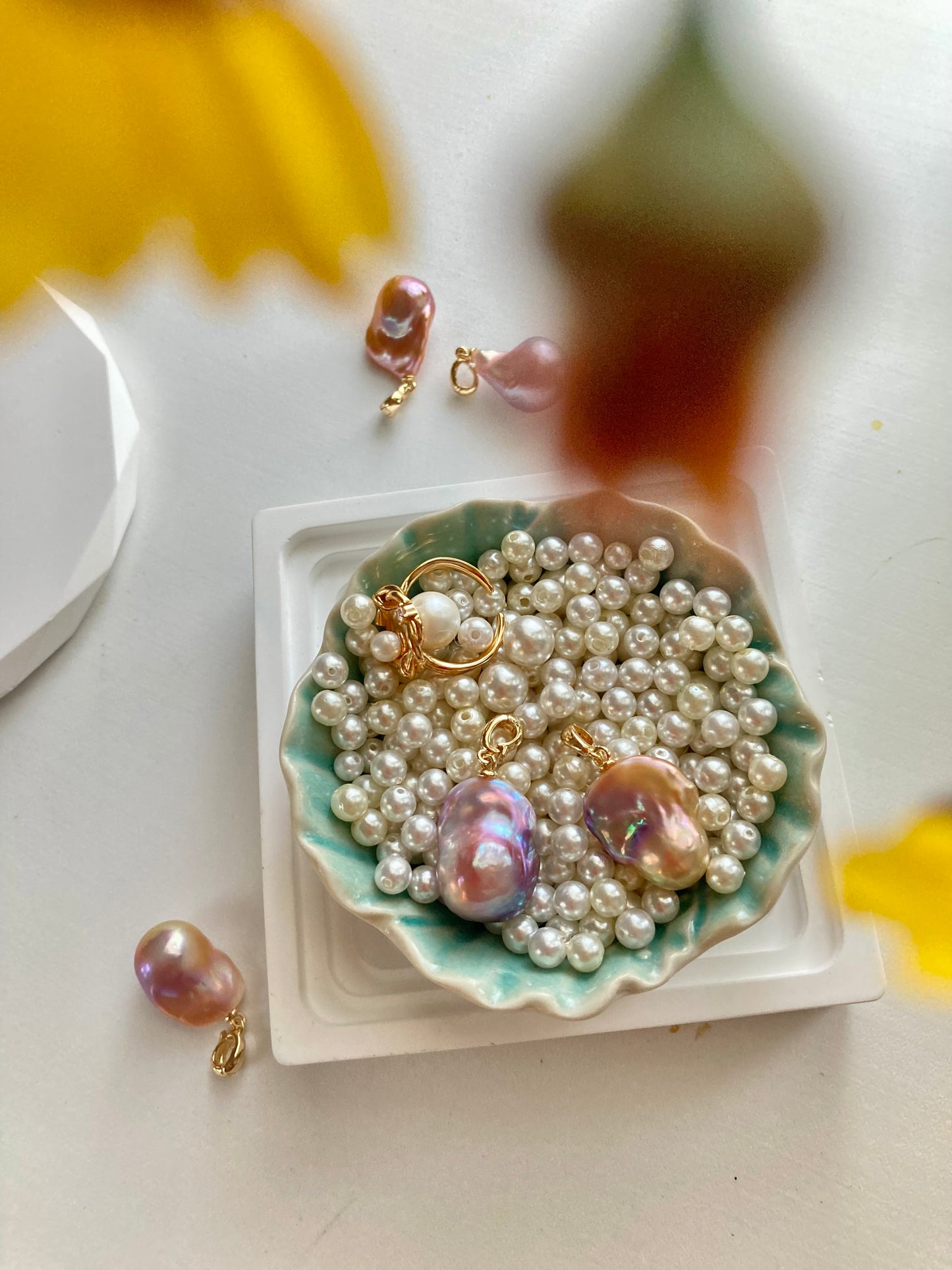 Rainbow Baroque Pearl Pendant