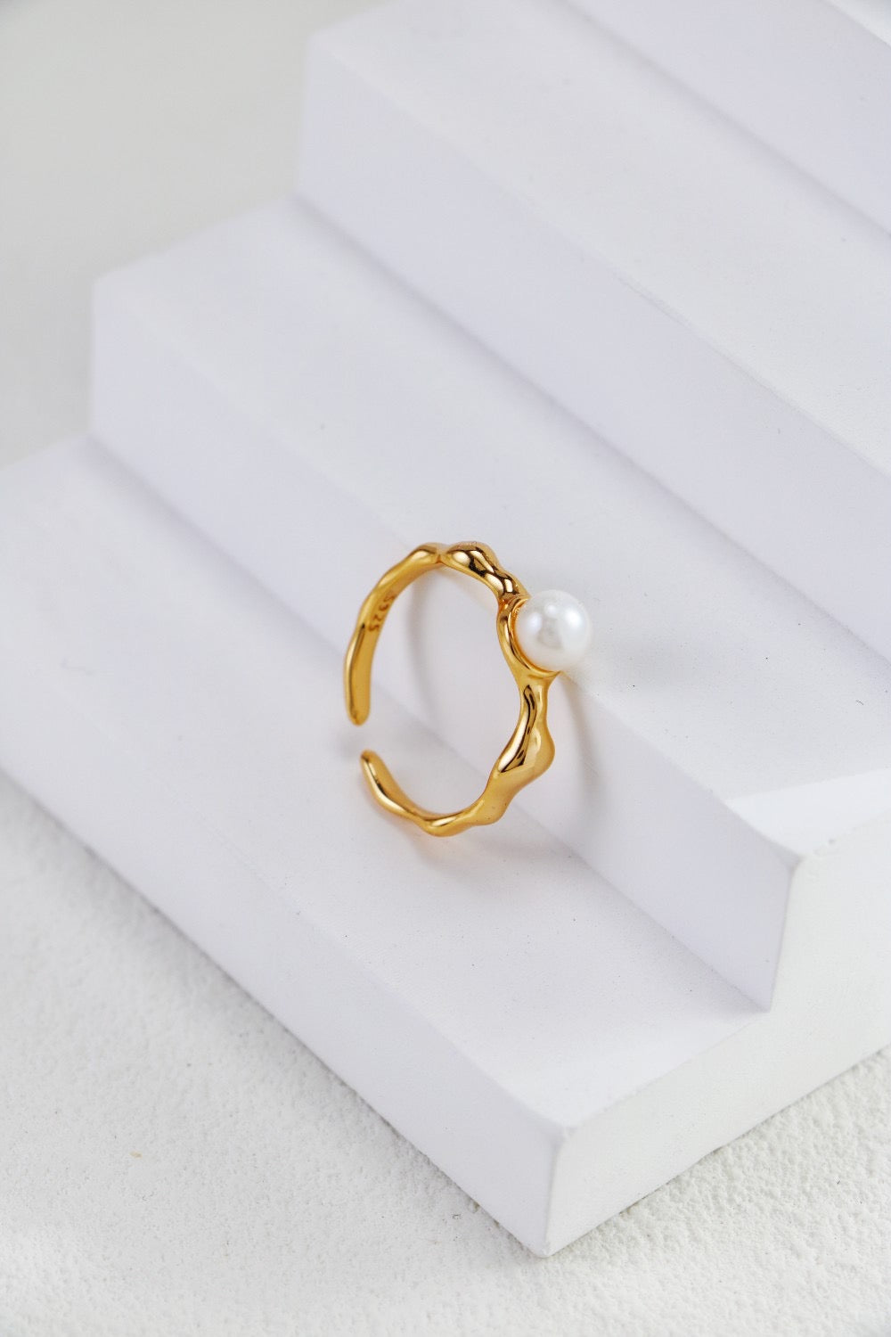 Sterling Silver Pearl Ring