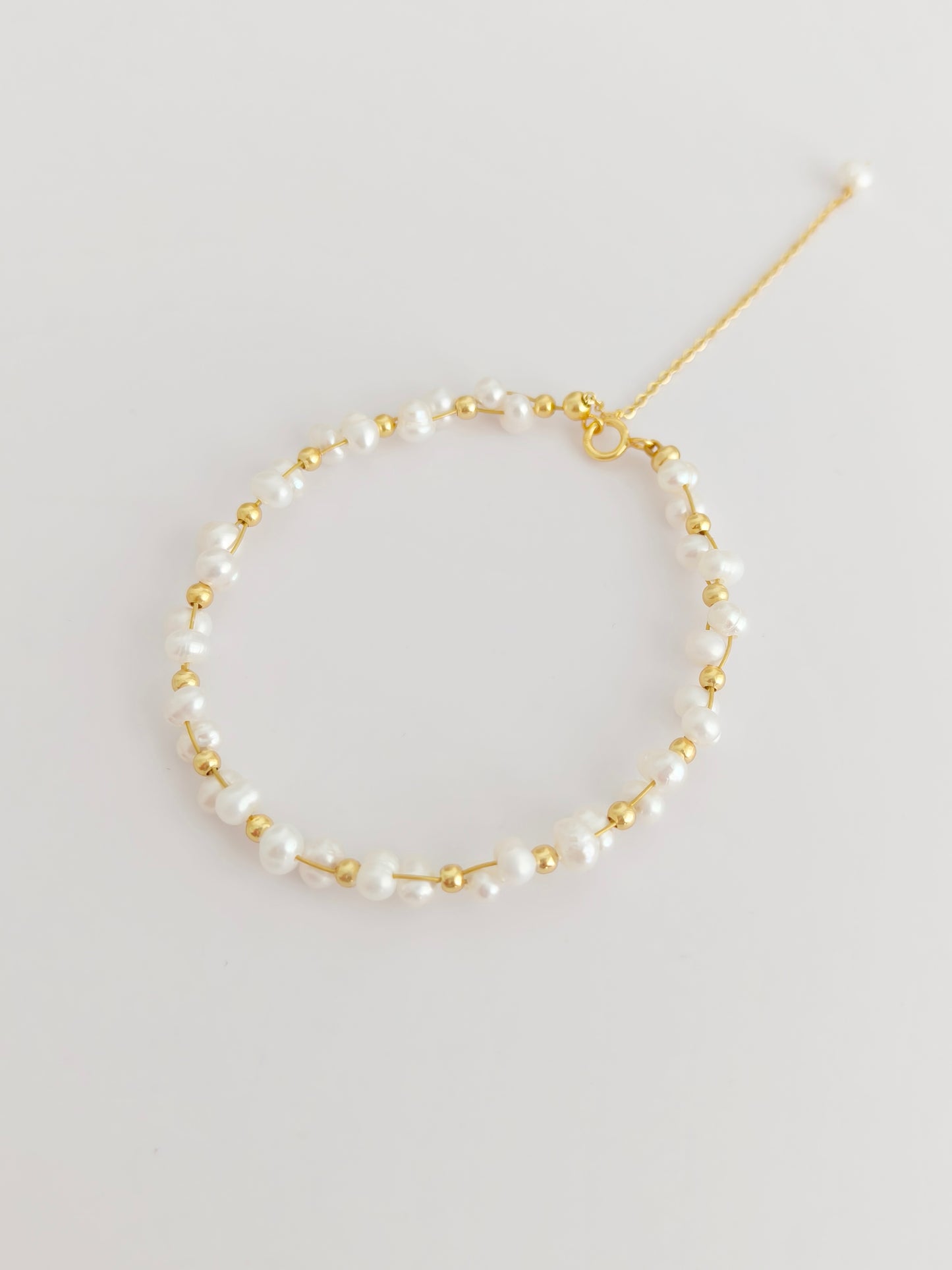 Spring Wreath Pearl Bracelet