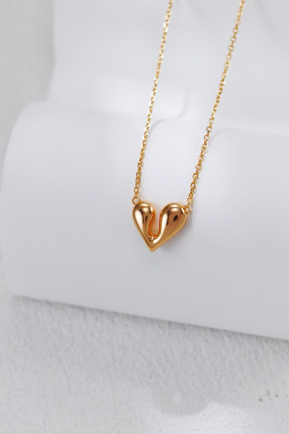 Sterling Silver Heart Pendant Necklace