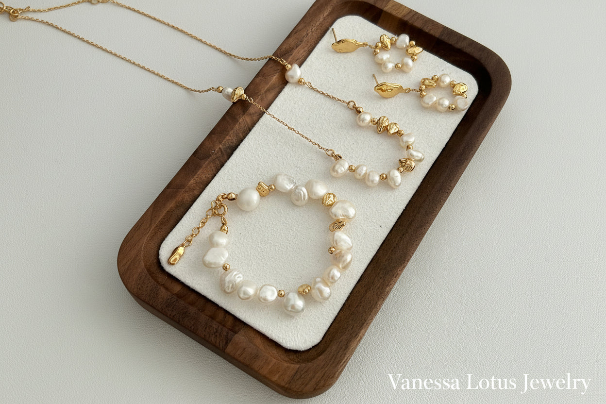 Wreath Pearl Earrings