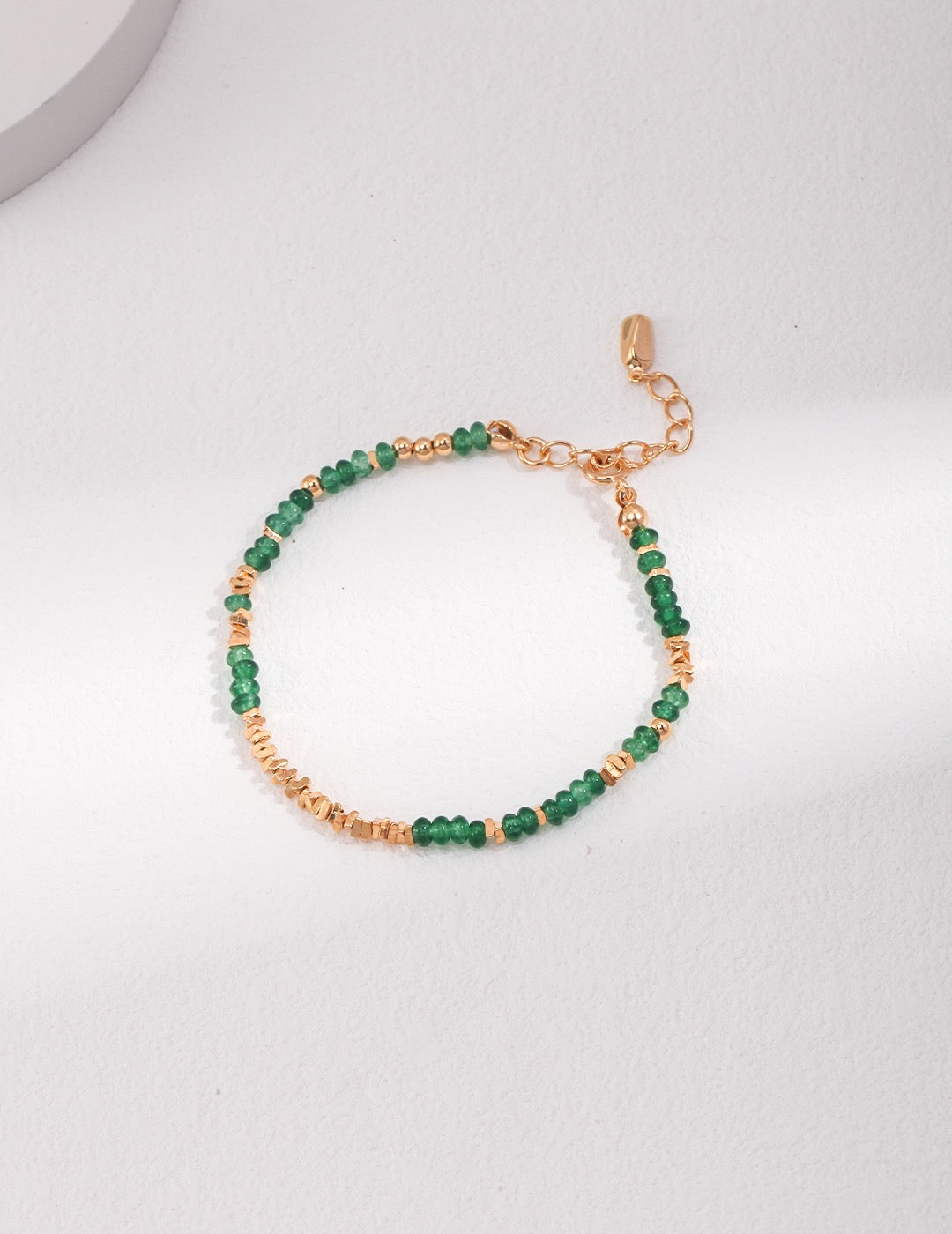 Emerald Sterling Silver Jewelry Set