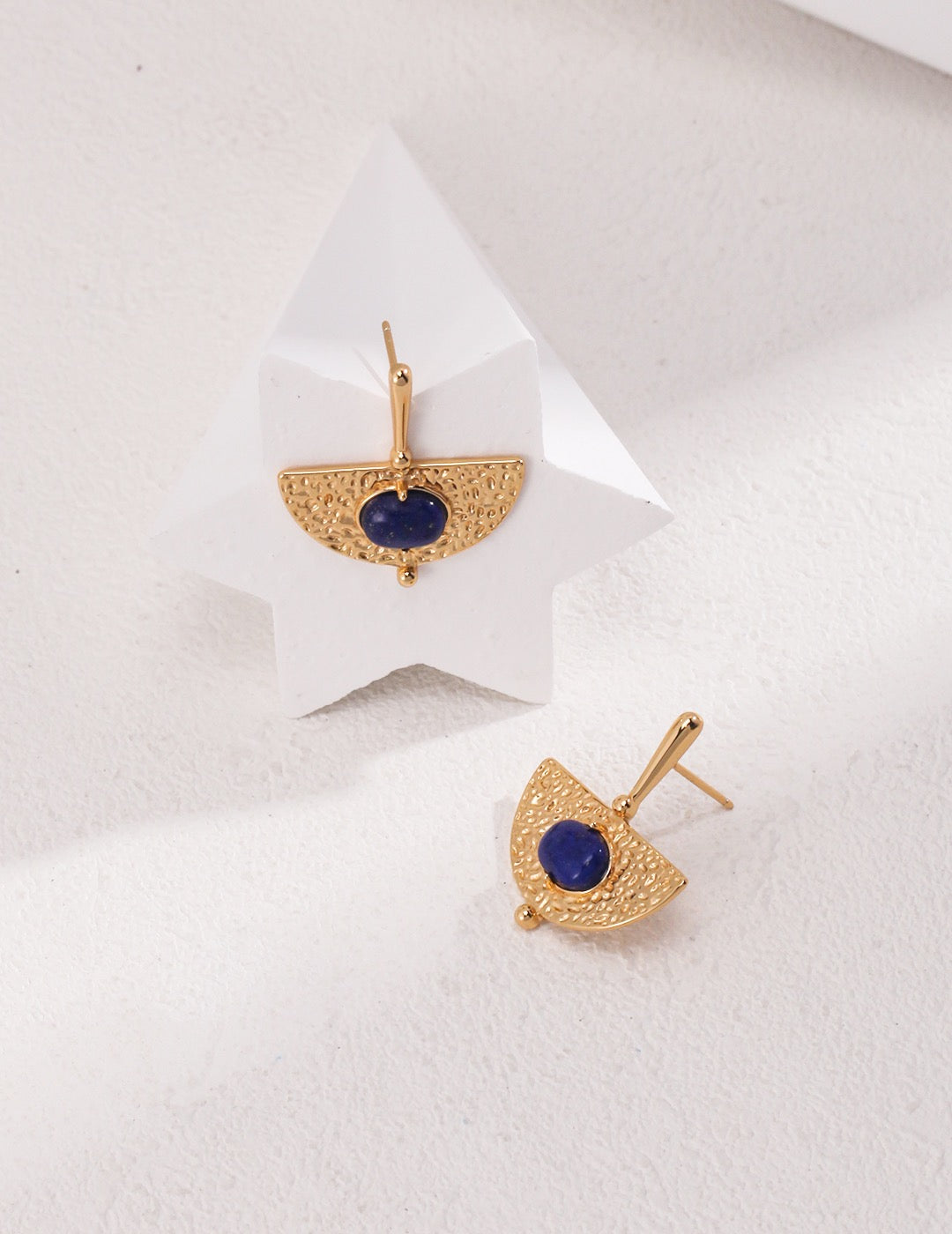 Lapis Moonlight Earrings