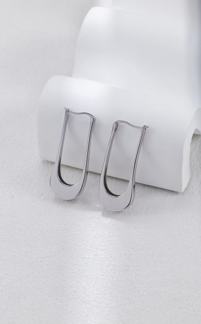 Minimalist Sterling Silver Earrings