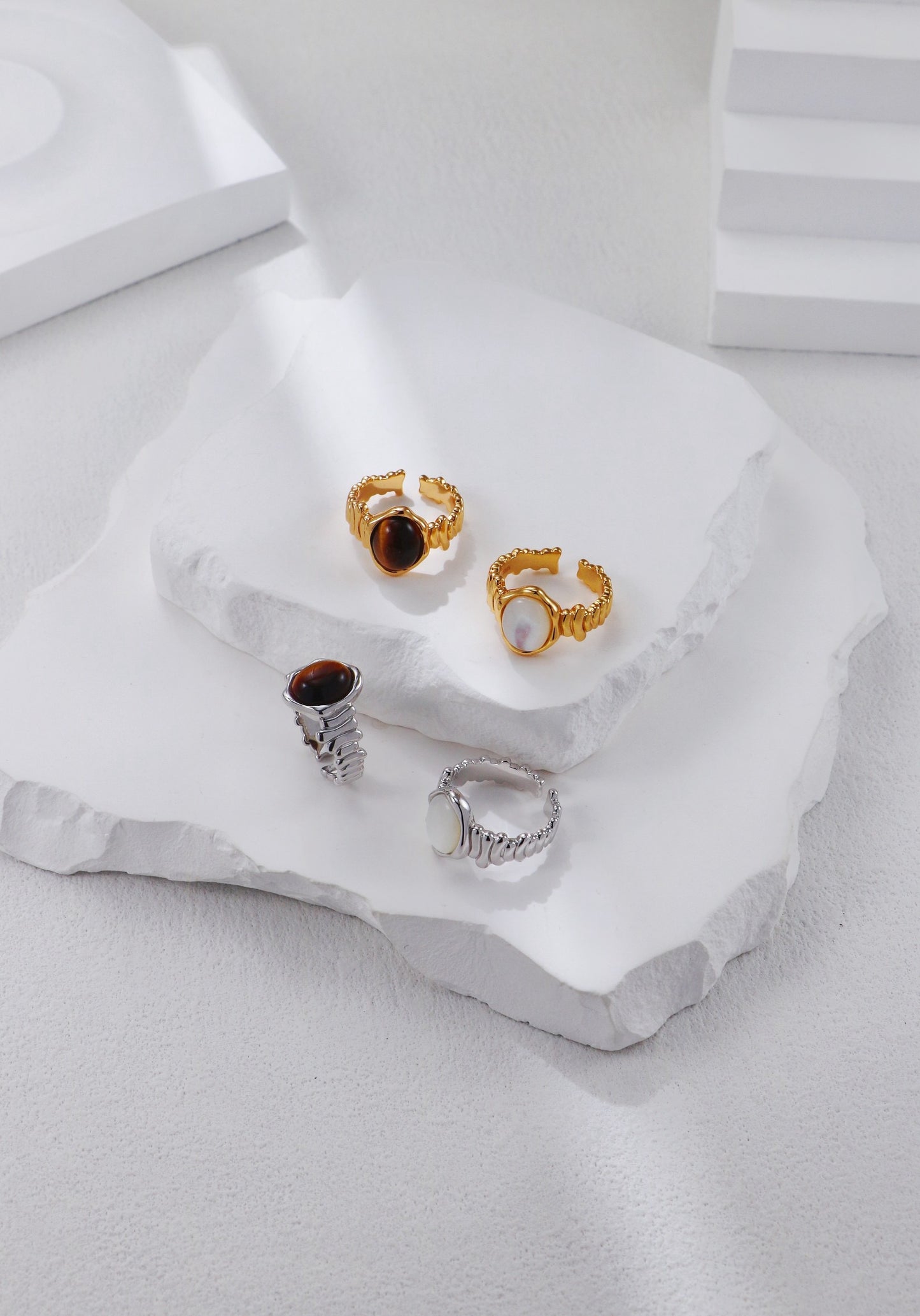 Tiger’s Eyes Gemstone Ring