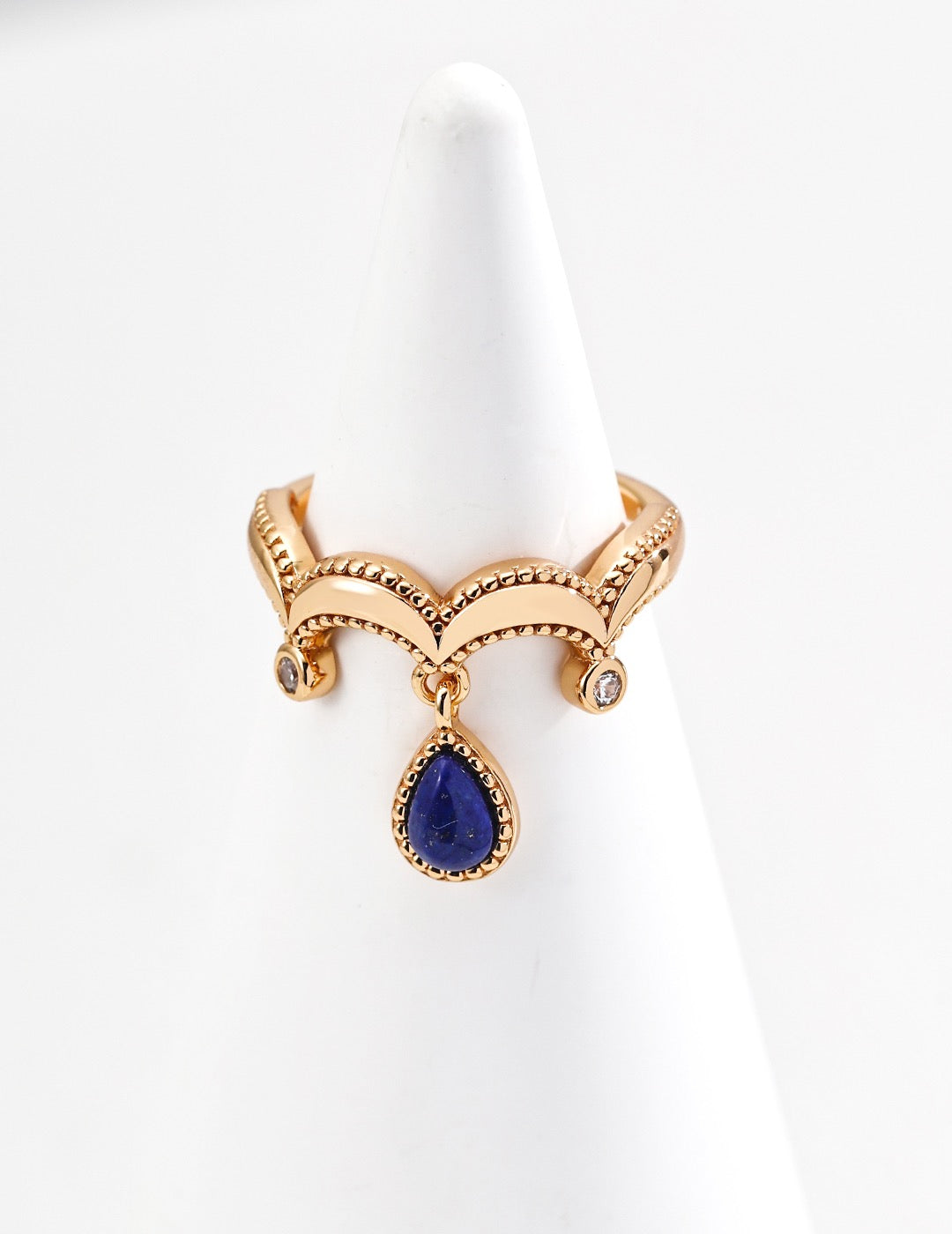 Celestial Harmony Lapis Lazuli Ring