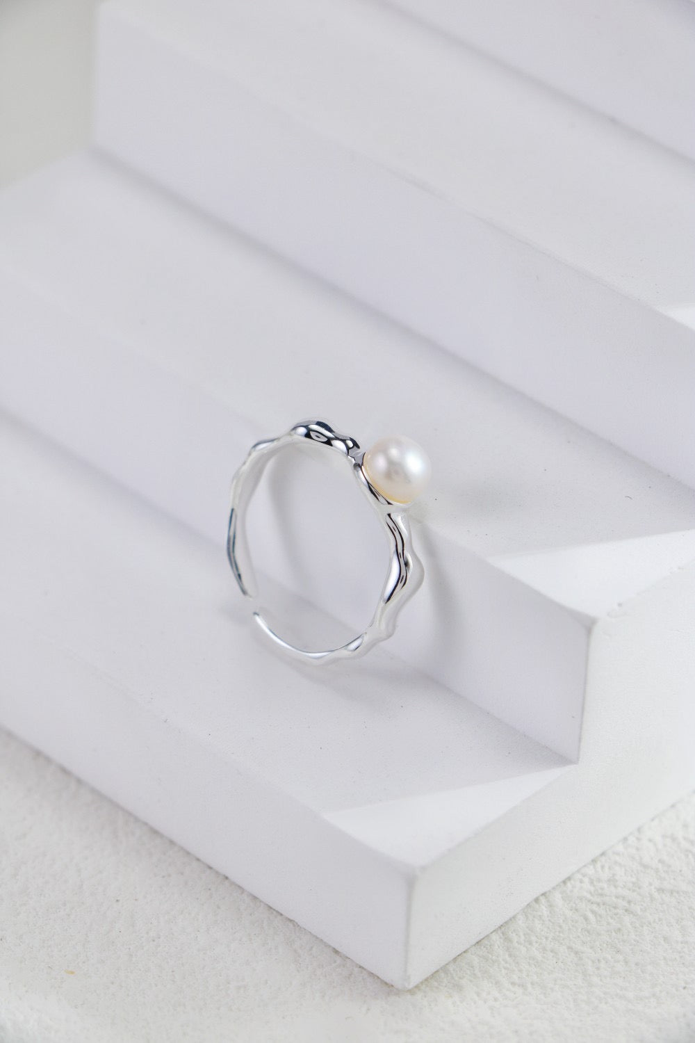 Sterling Silver Pearl Ring