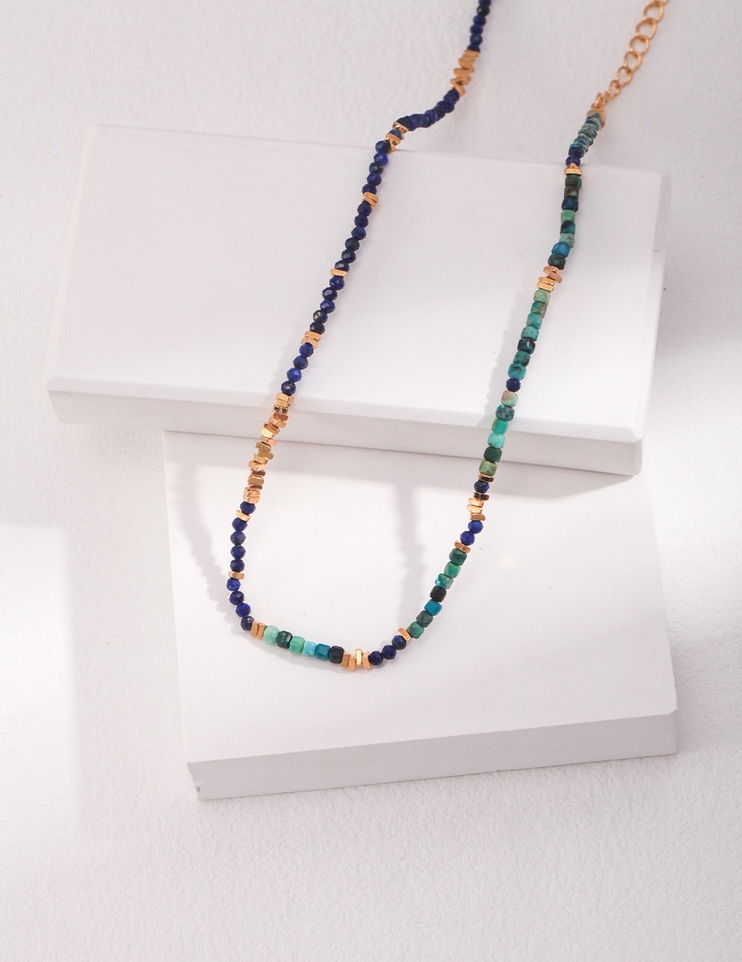 Lapis Lazuli Beaded Necklace