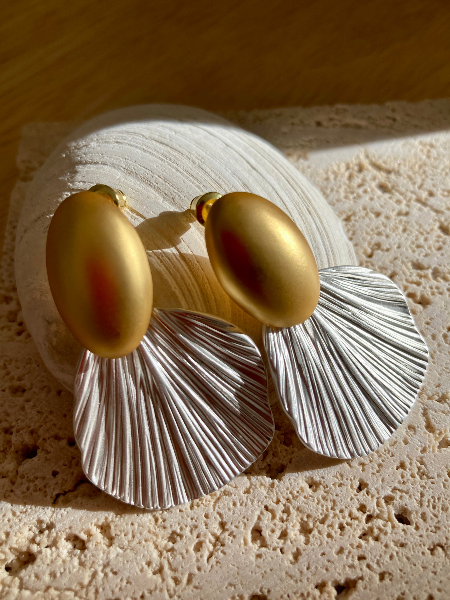 Shell inspired Earrings