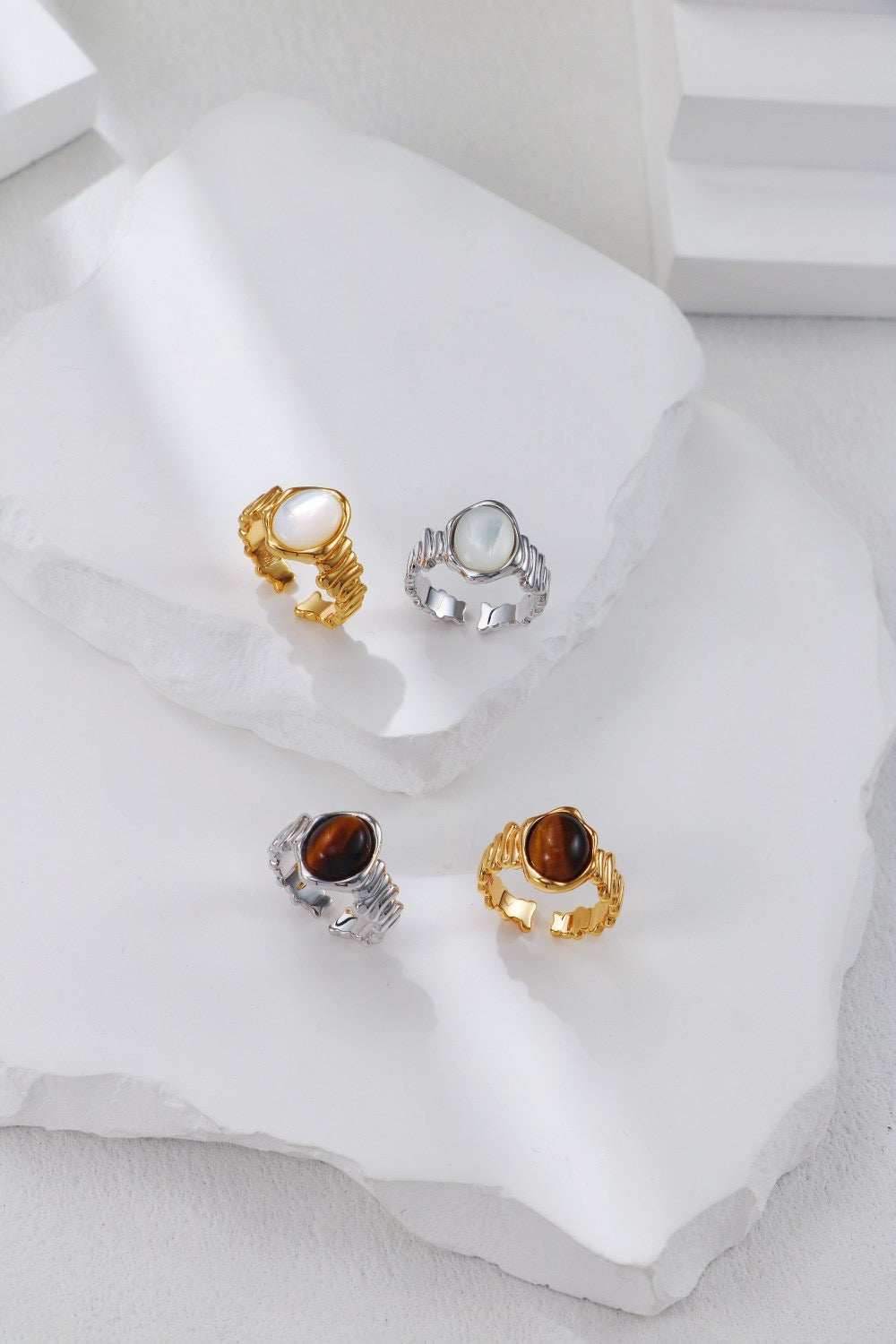 Tiger’s Eyes Gemstone Ring