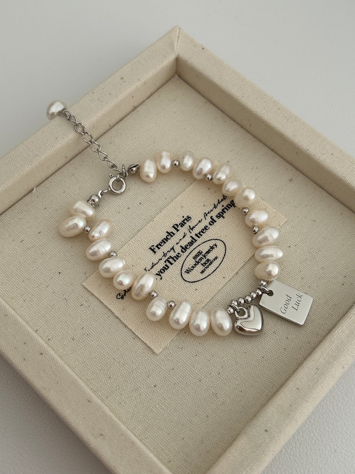 Eternal Luck Pearl Bracelet
