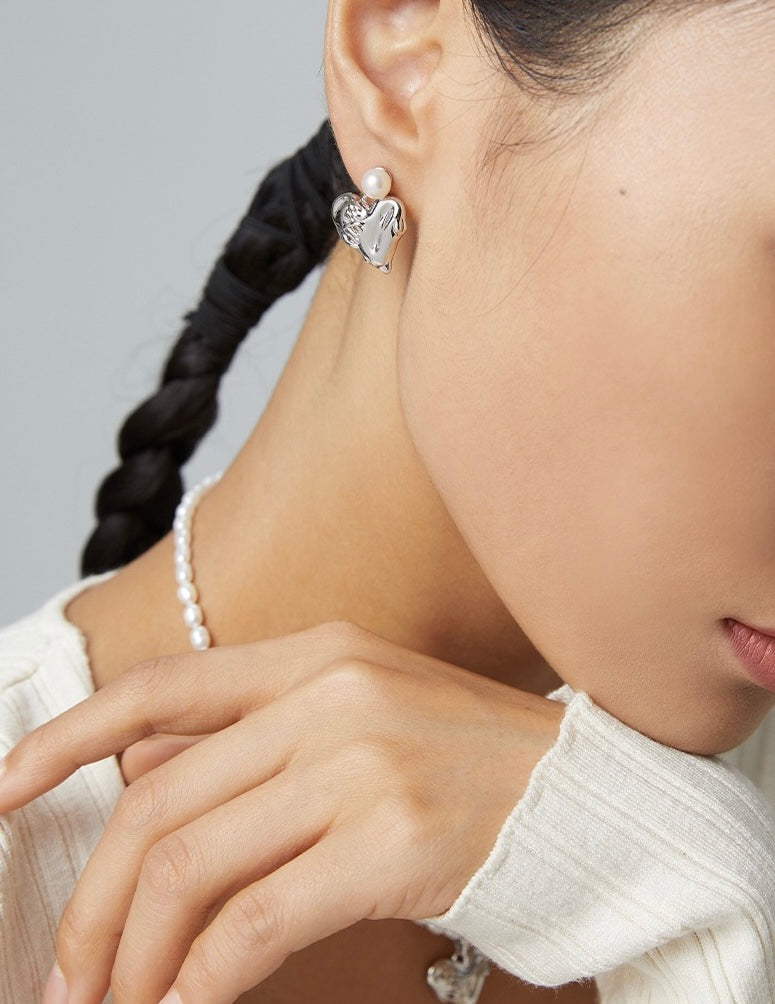 Lustrous Love Earrings