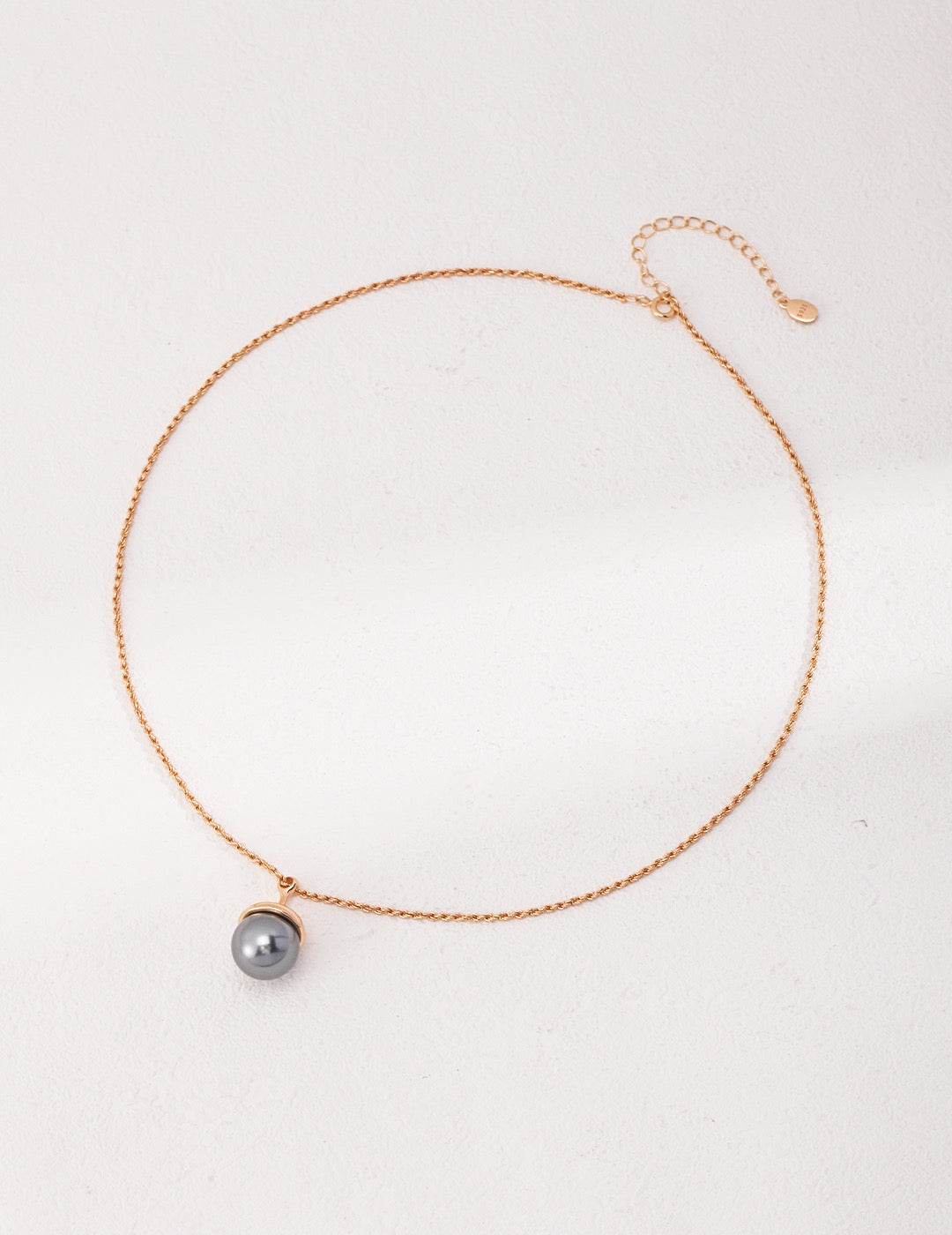 Tiger’s Eye Gemstone Necklace-Acorn