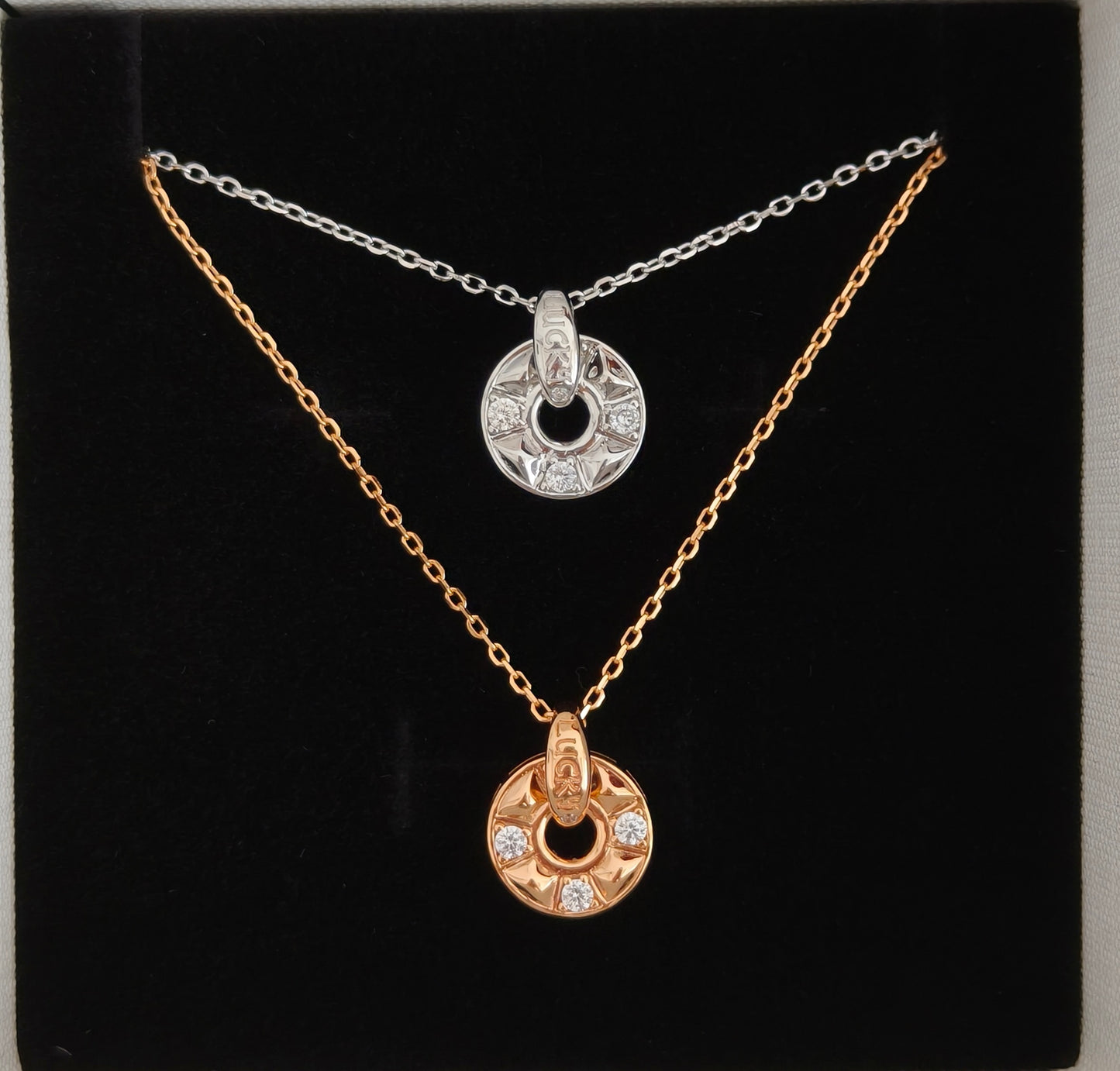 S925 Sterling Silver Cubic Zirconia Pendant Necklace