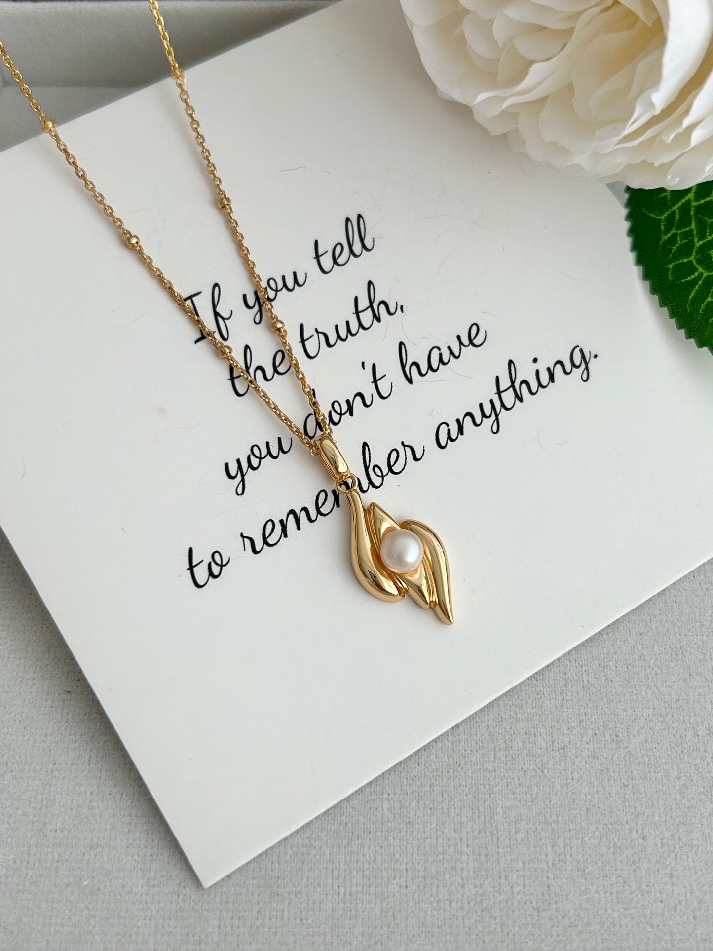 Dew Necklace and Earrings Set