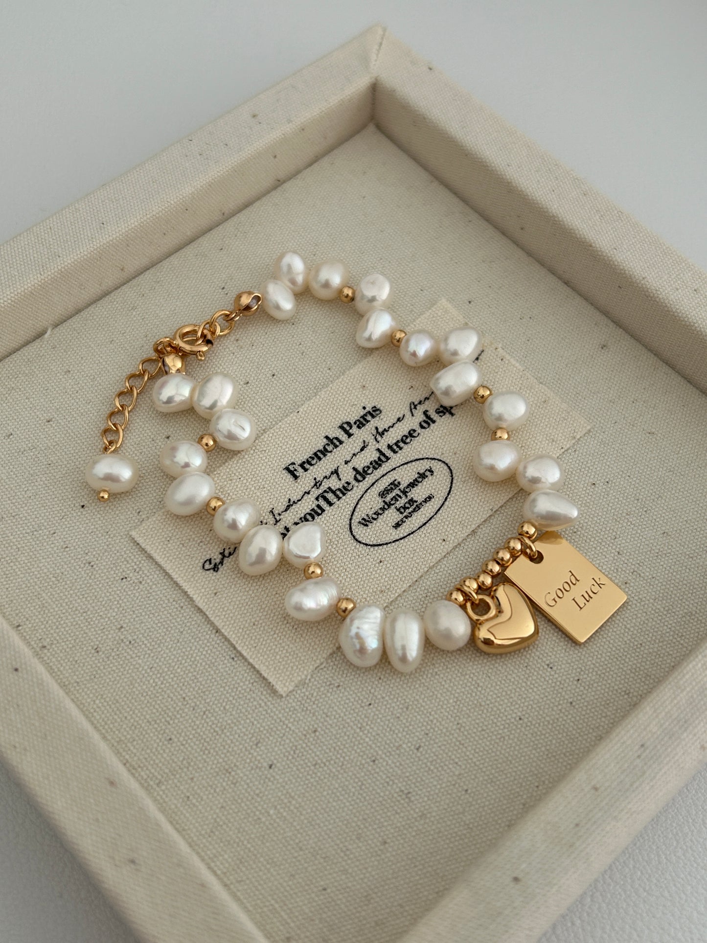 Eternal Luck Pearl Bracelet