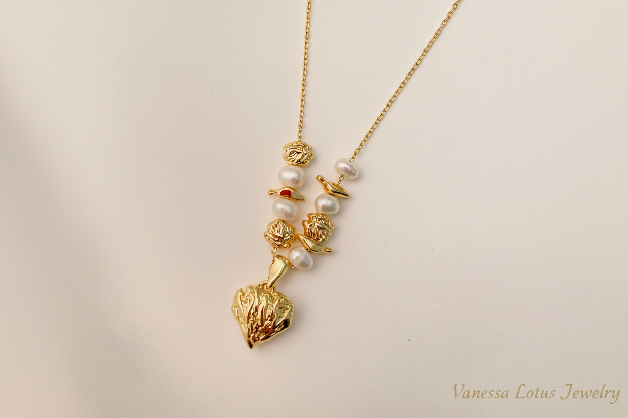 Golden Heart Necklace