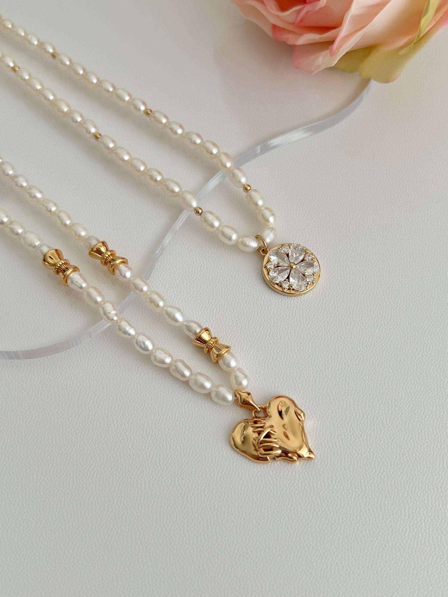 Lustrous Love Necklace