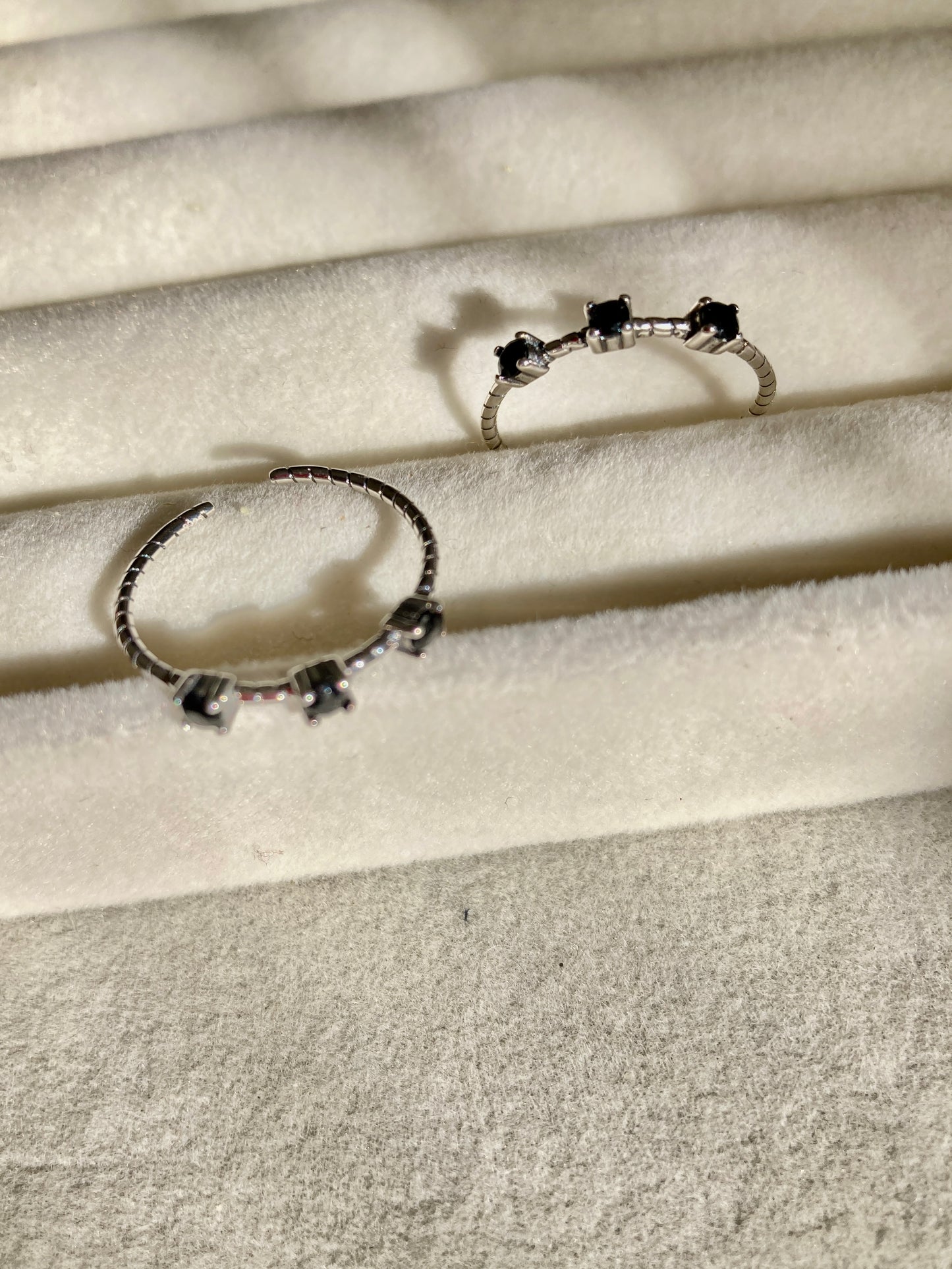 Black Zircon Ring