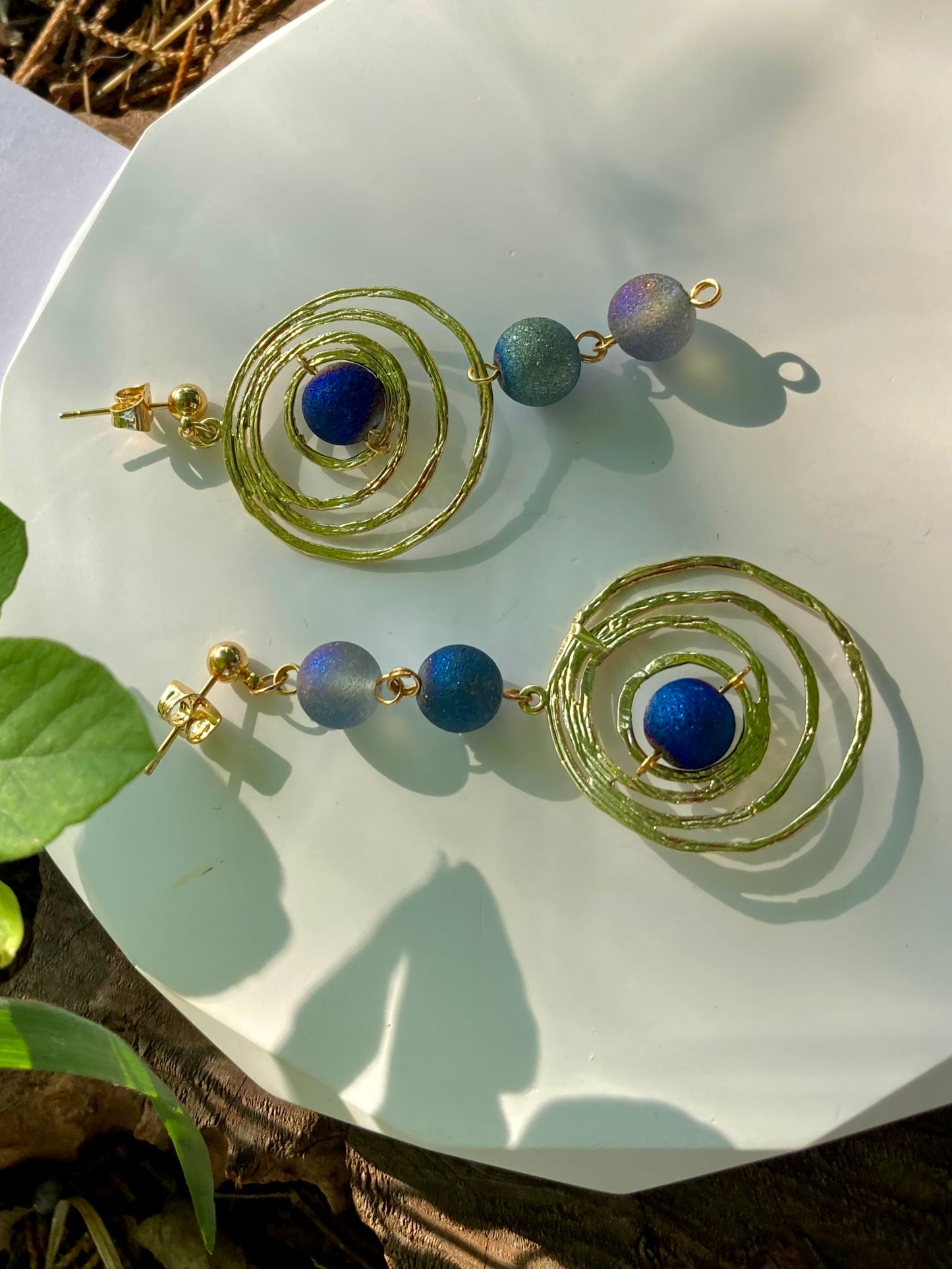 Blue Planet Earrings