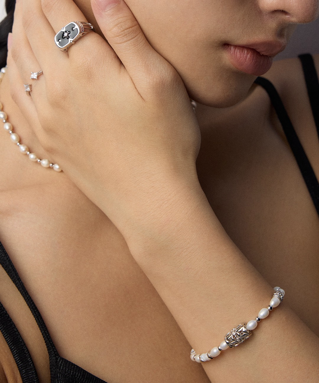 Luxe Pearl Harmony Bracelet
