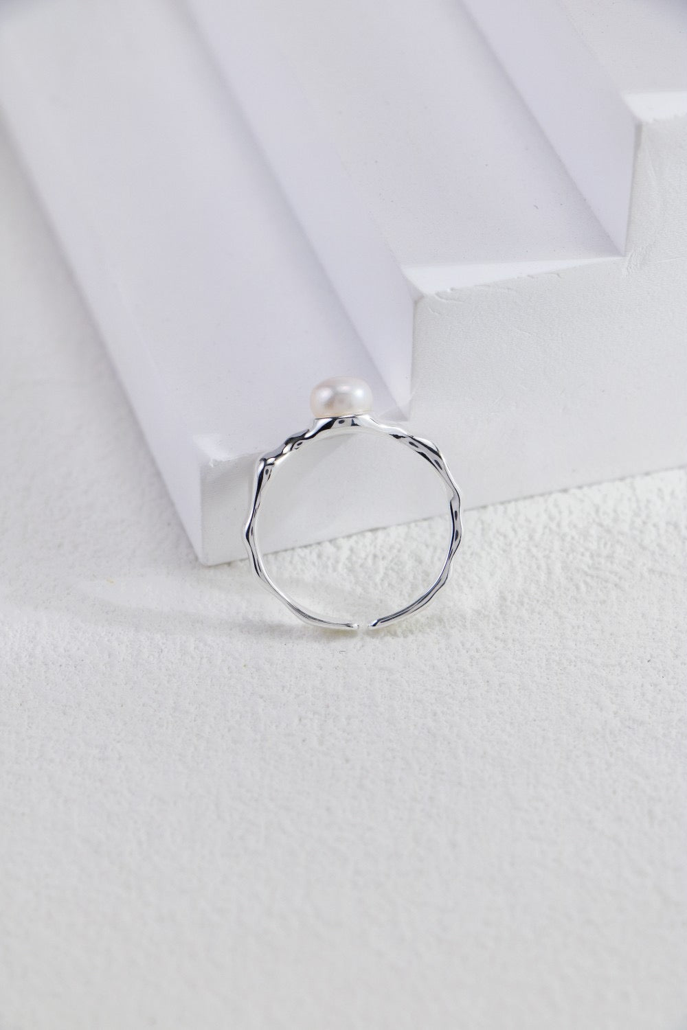 Sterling Silver Pearl Ring