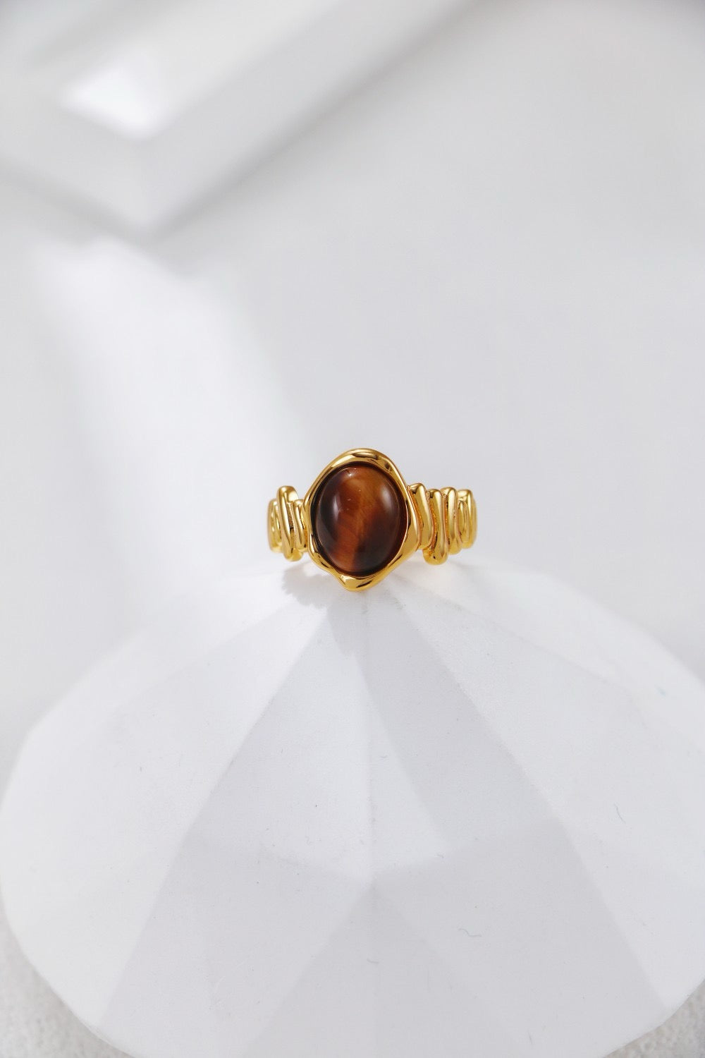 Tiger’s Eyes Gemstone Ring