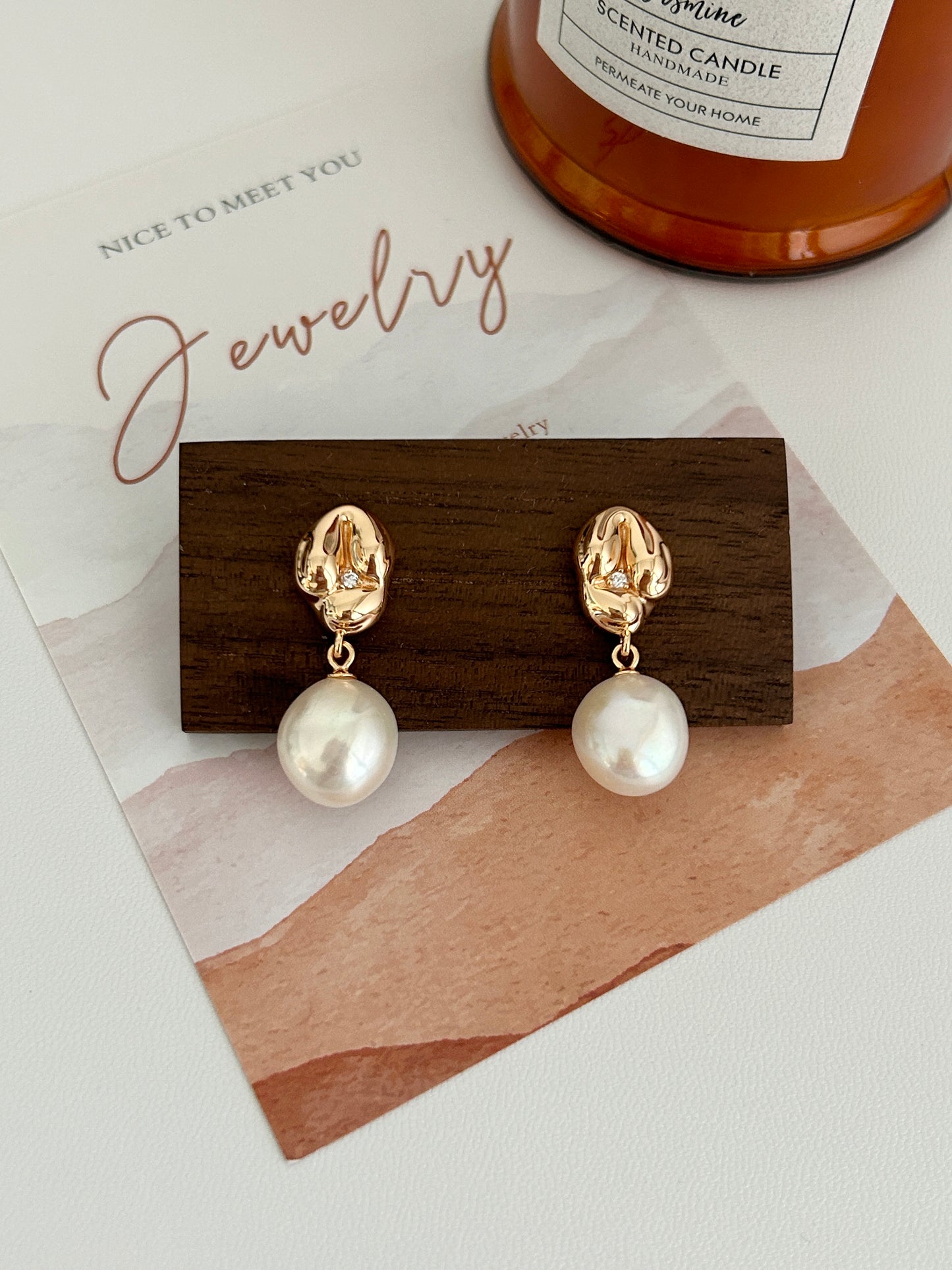 Baroque Pearl Earrings