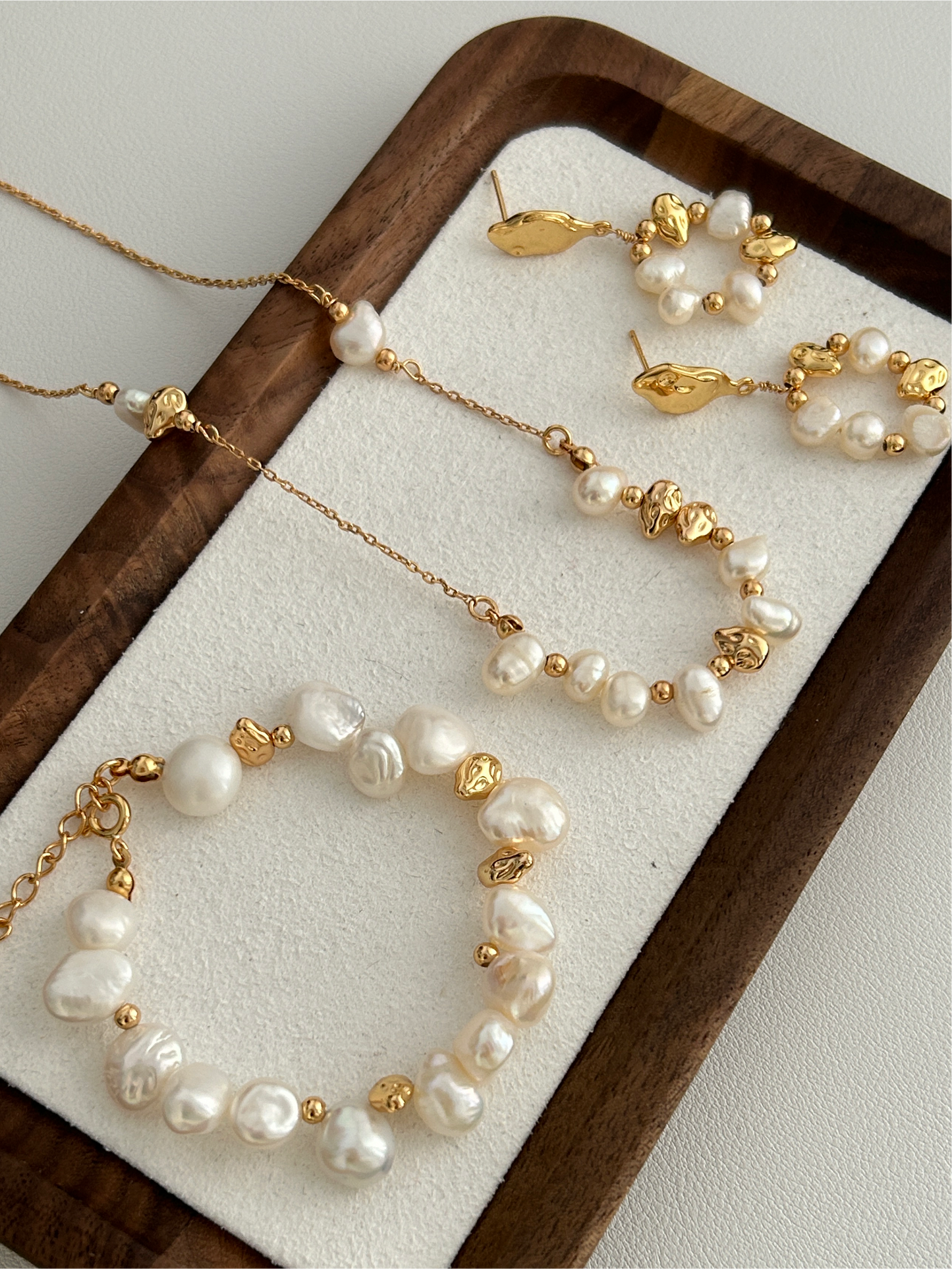 Pearl and Sterling Silver Necklace