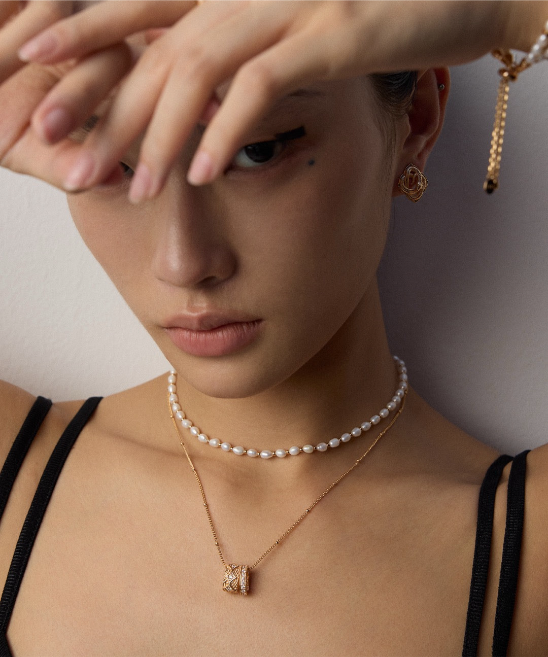 S925 Silver Vintage Zircon Pendant Necklace – Gold & Platinum