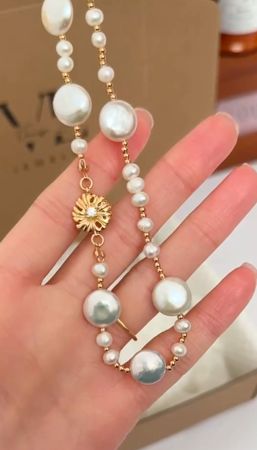 Elysian Pearl Harmony Necklace