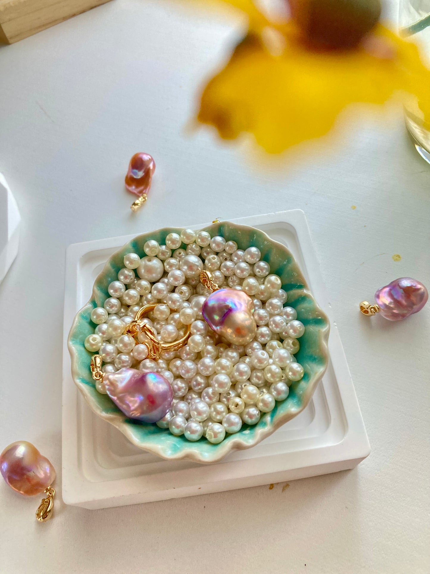 Rainbow Baroque Pearl Pendant