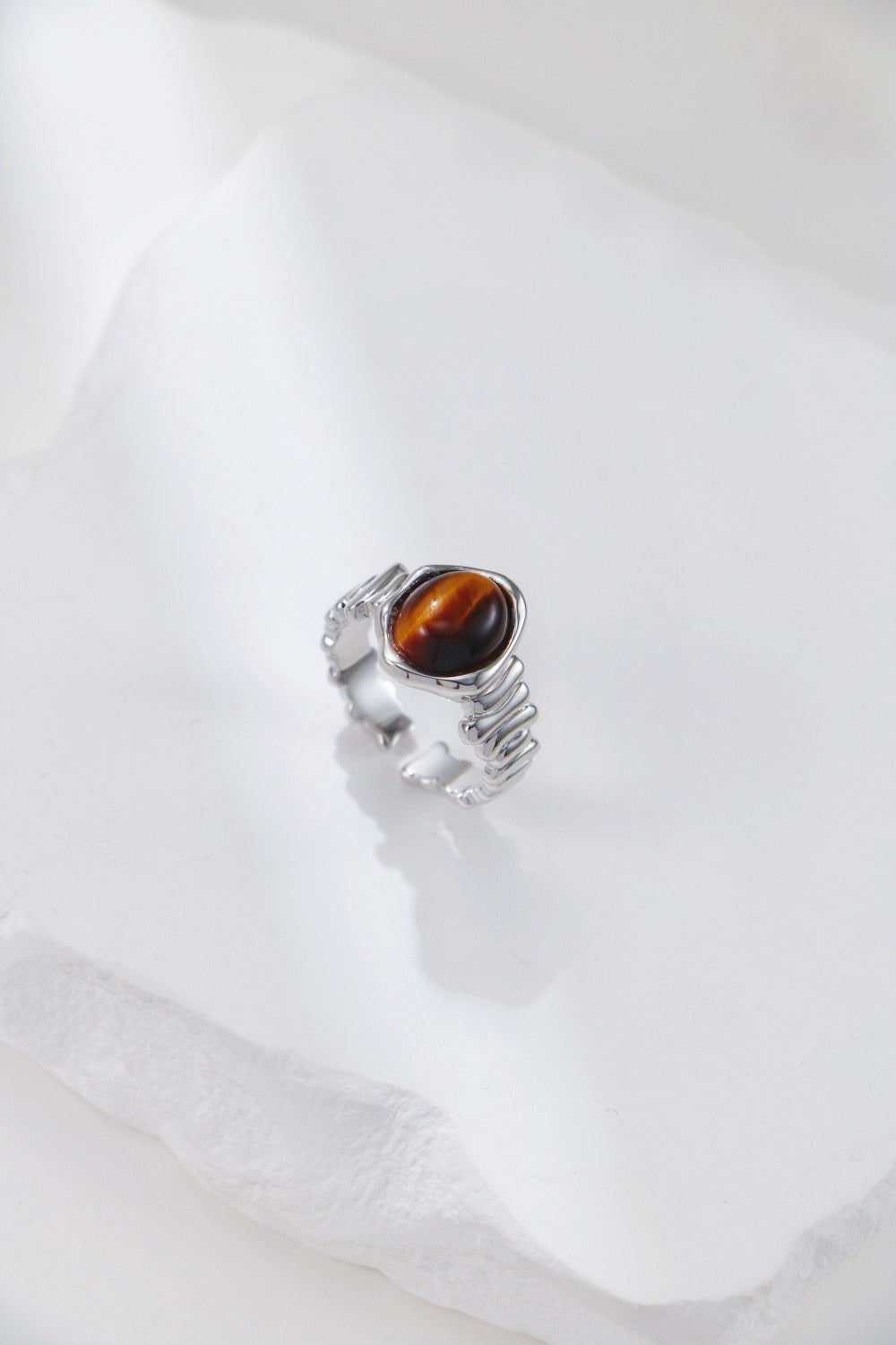 Tiger’s Eyes Gemstone Ring
