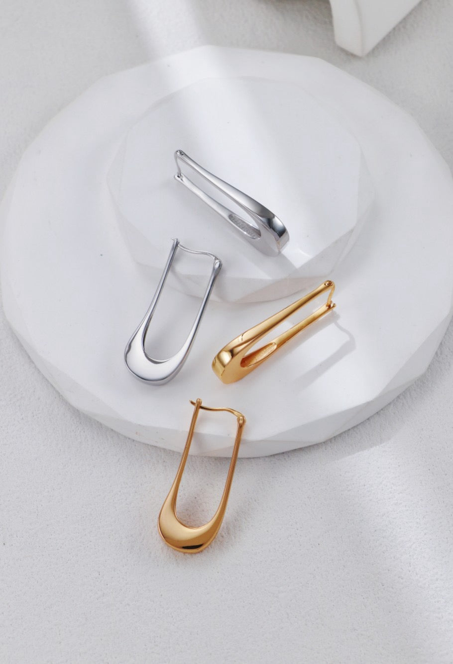 Minimalist Sterling Silver Earrings