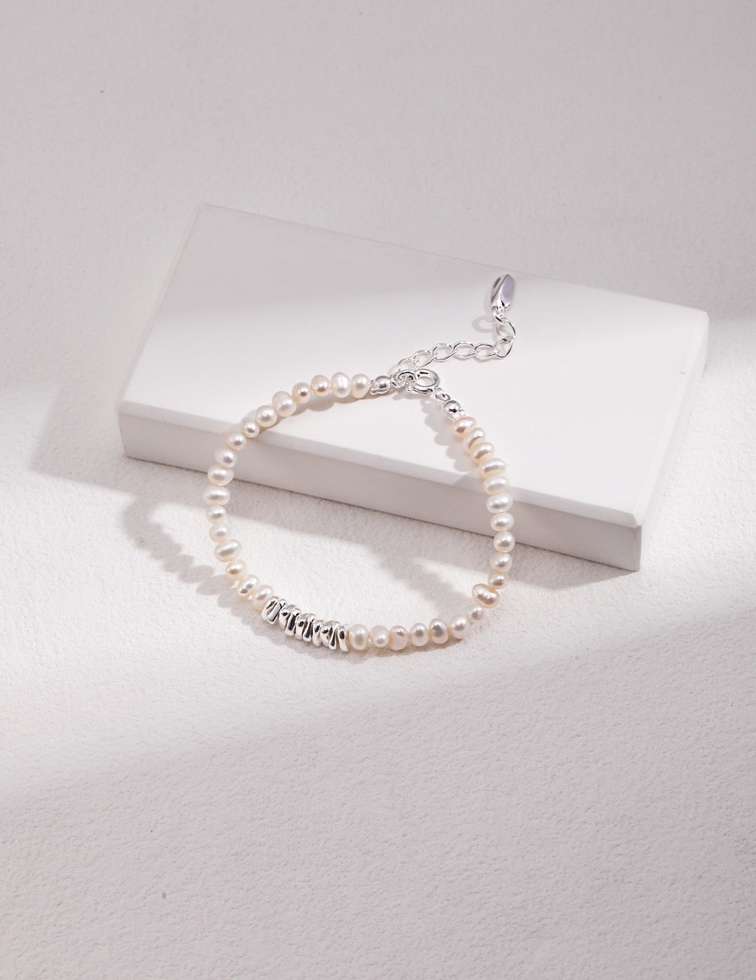 Pearl Necklace and Bracelet