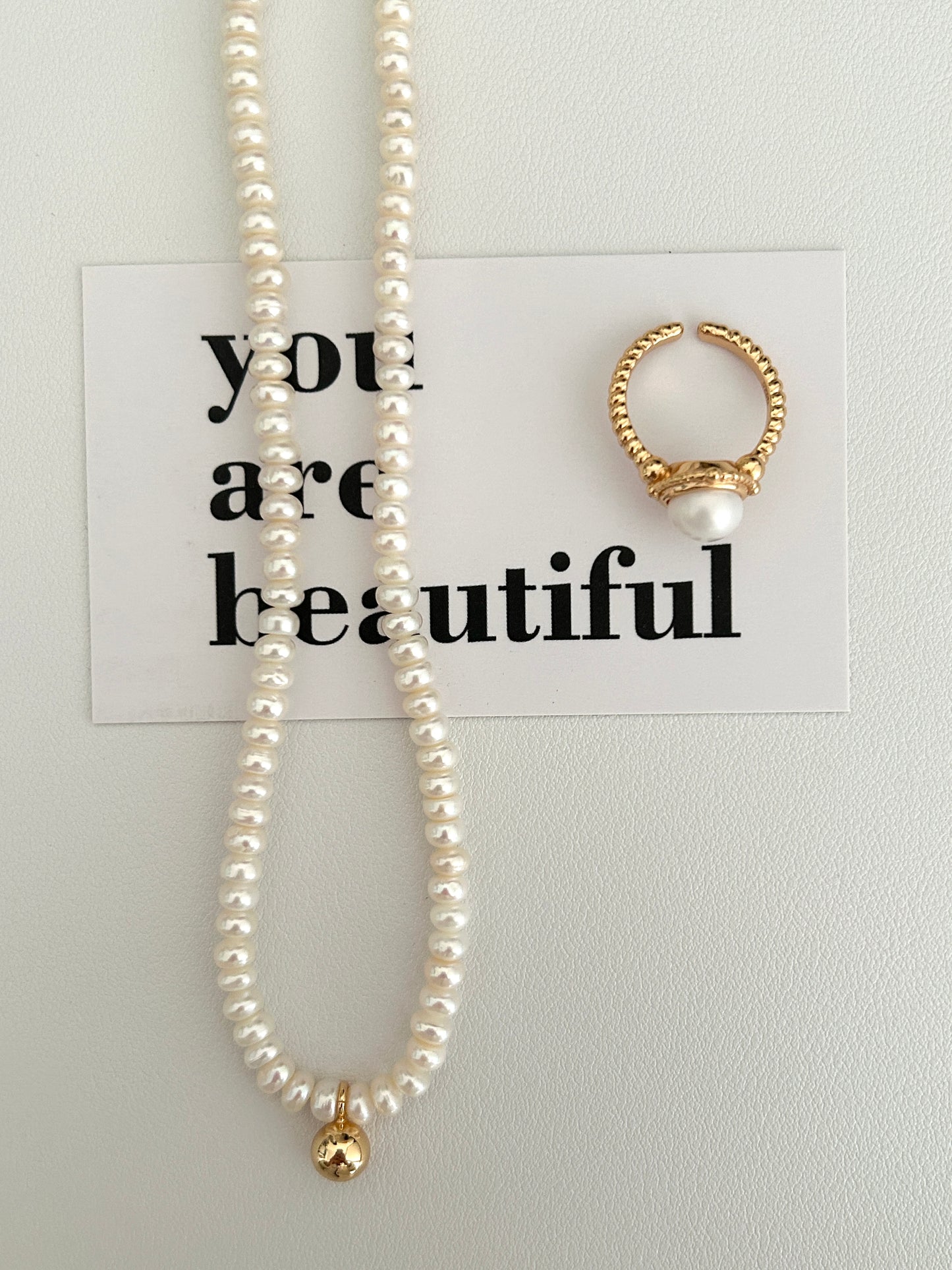 Pearl Ring - Mirror