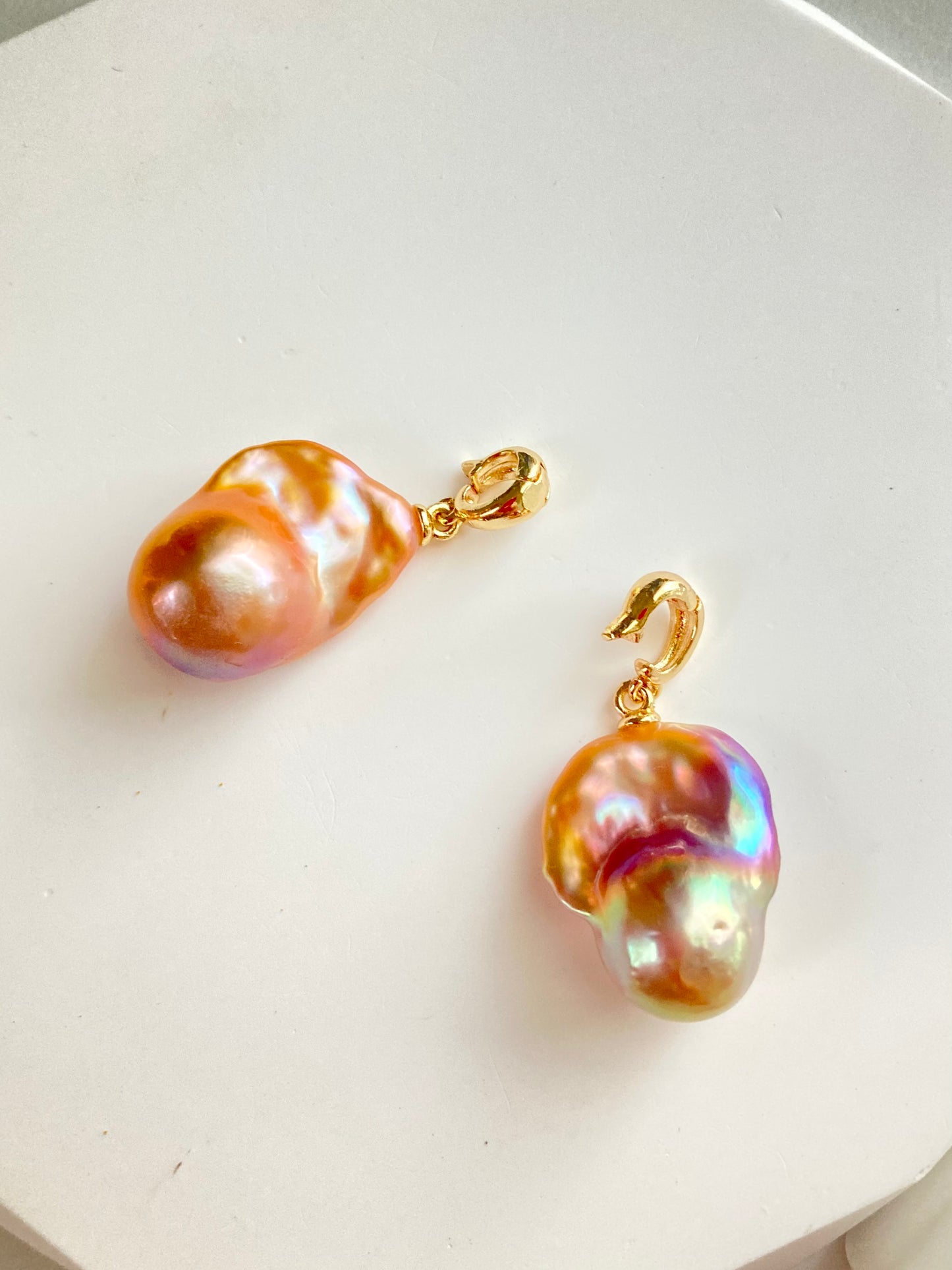 Rainbow Baroque Pearl Pendant